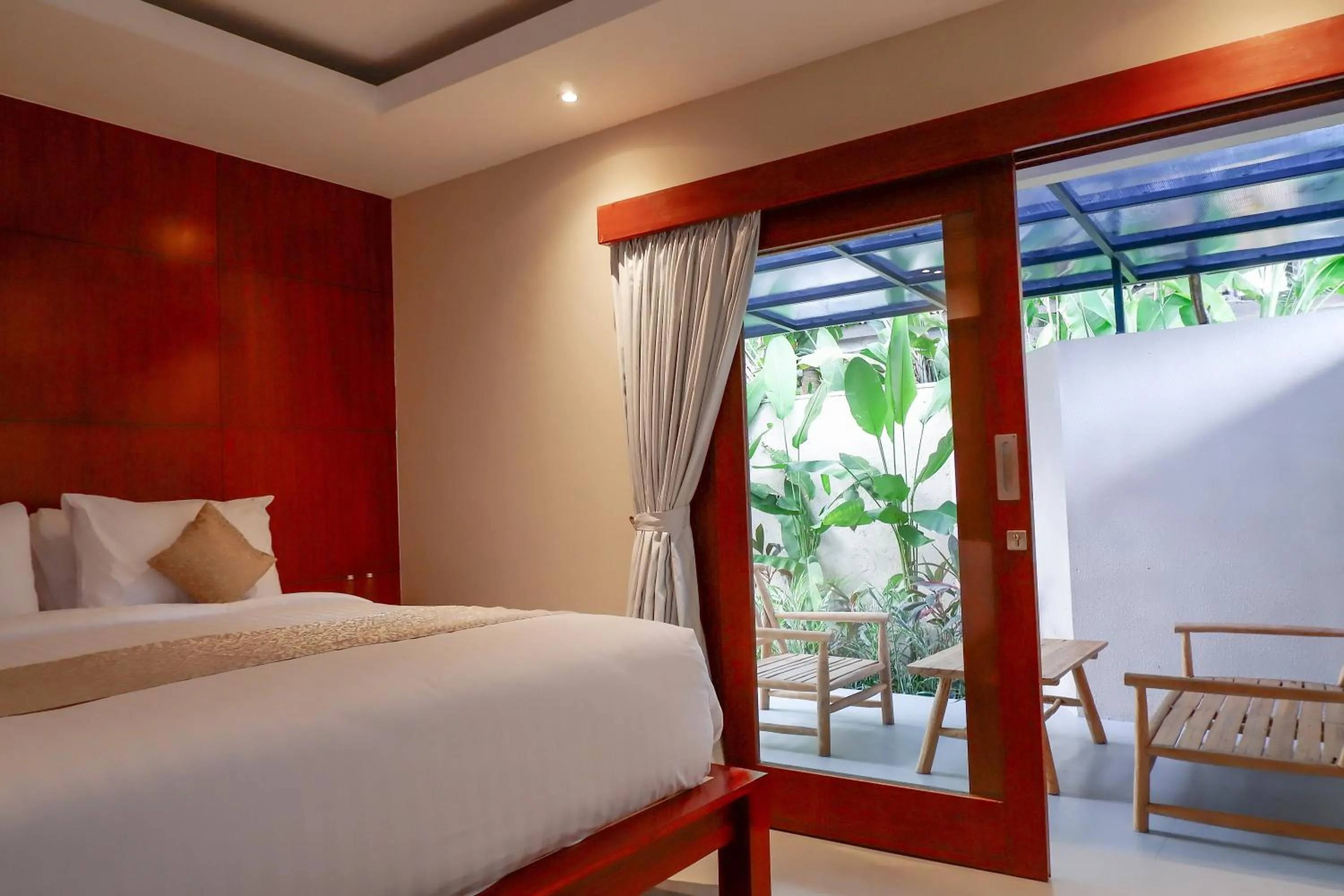 Bed in Mas Ubud Villa by Sanga Sanga Hospitality