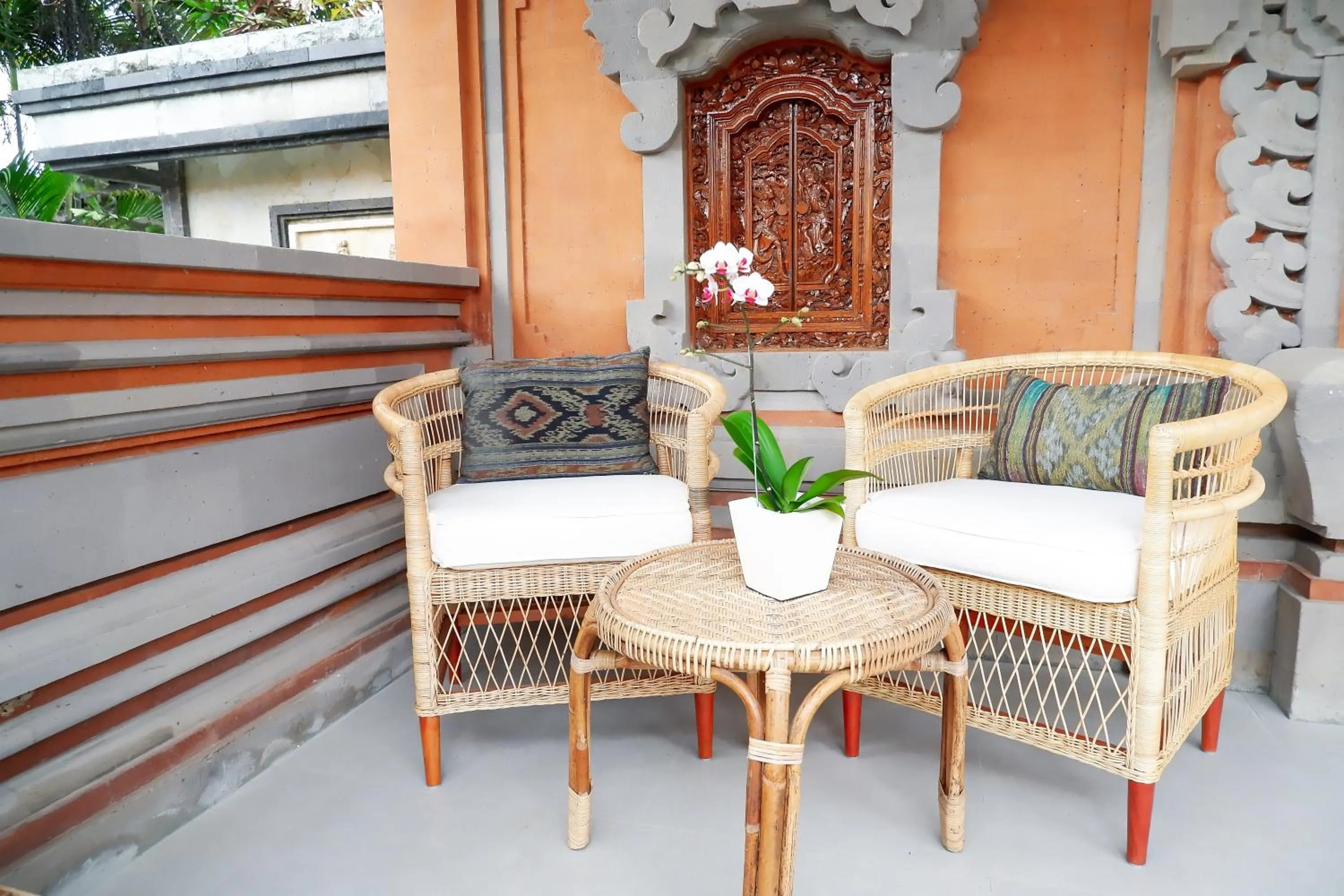 Patio in Mas Ubud Villa by Sanga Sanga Hospitality