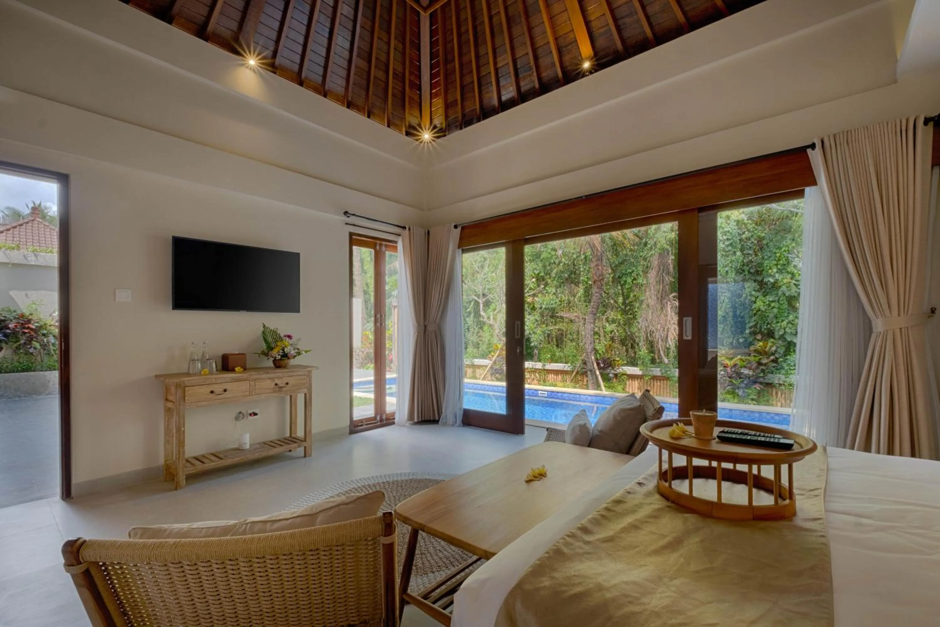 Bedroom in Mas Ubud Villa by Sanga Sanga Hospitality