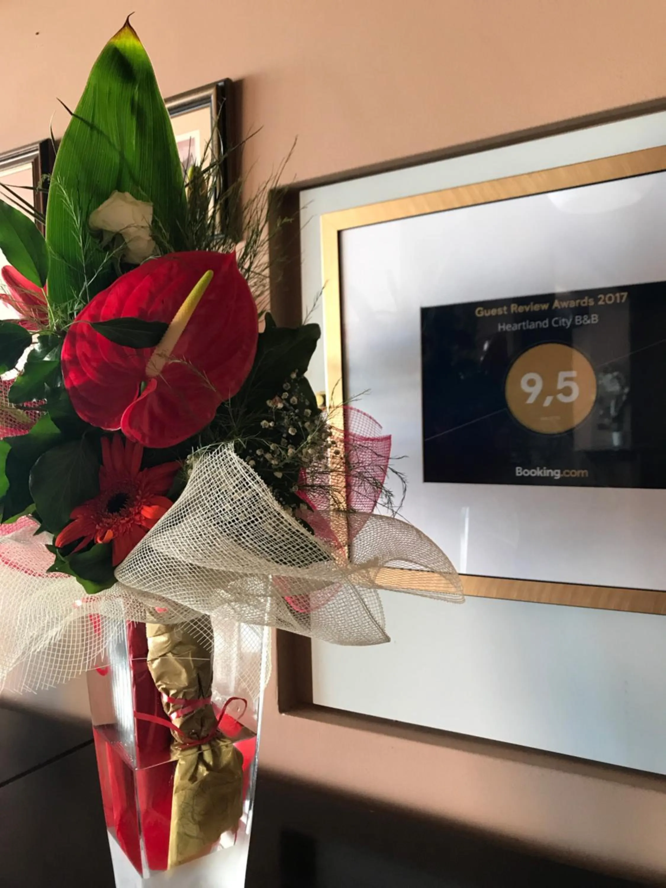 Decorative detail in Heartland City B&B