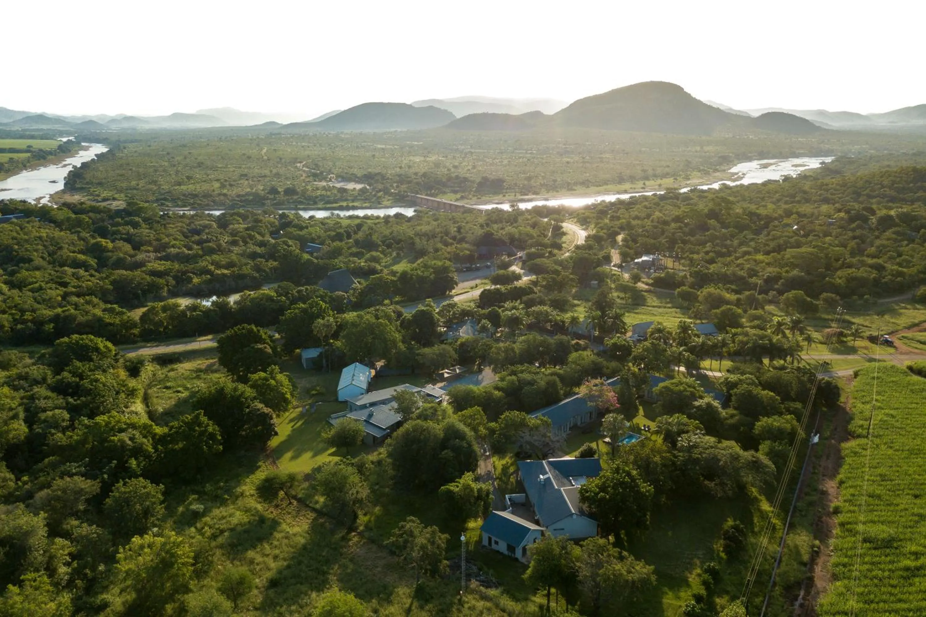 Bird's eye view in Hamiltons Lodge & Restaurant