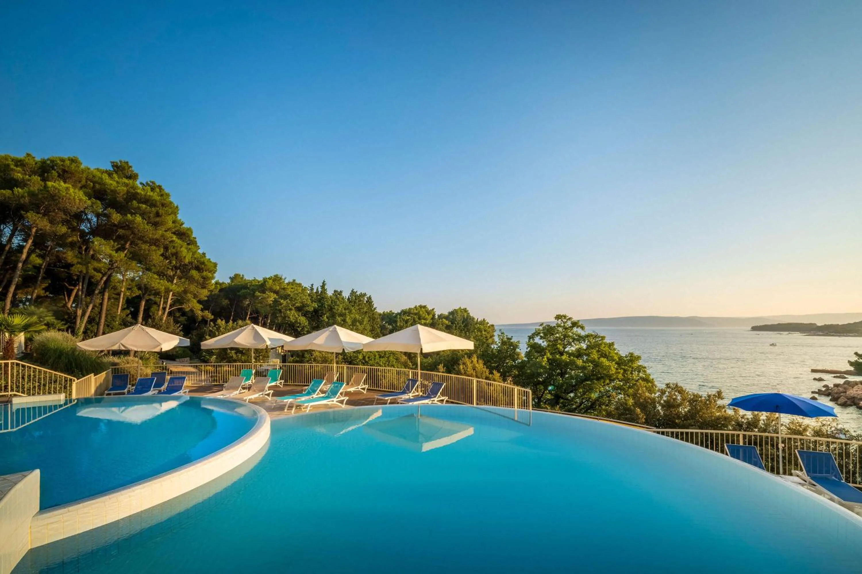 Swimming pool in Sunny Krk by Valamar