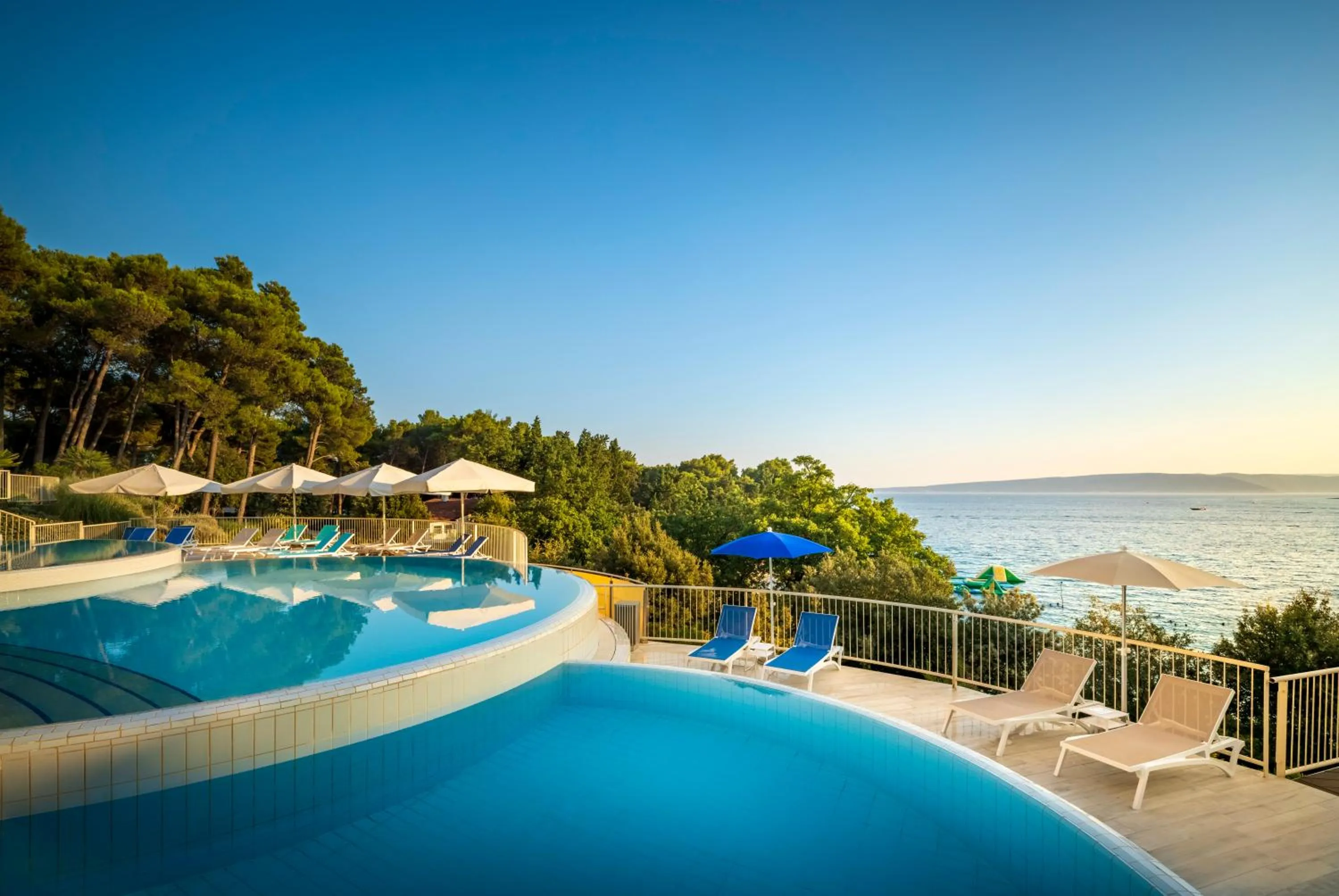 Swimming pool in Sunny Krk by Valamar