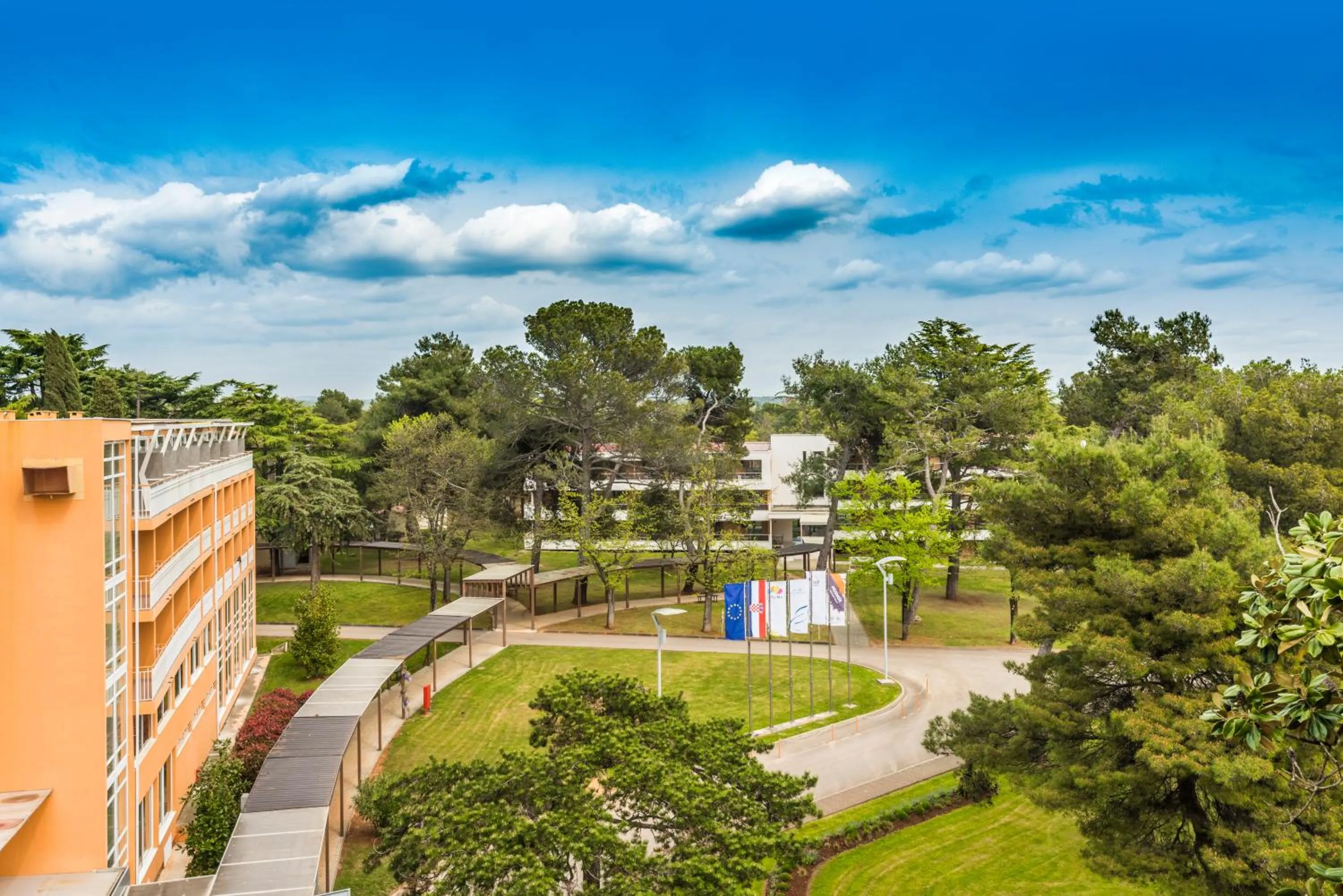 Garden view in Hotel Umag Plava Laguna