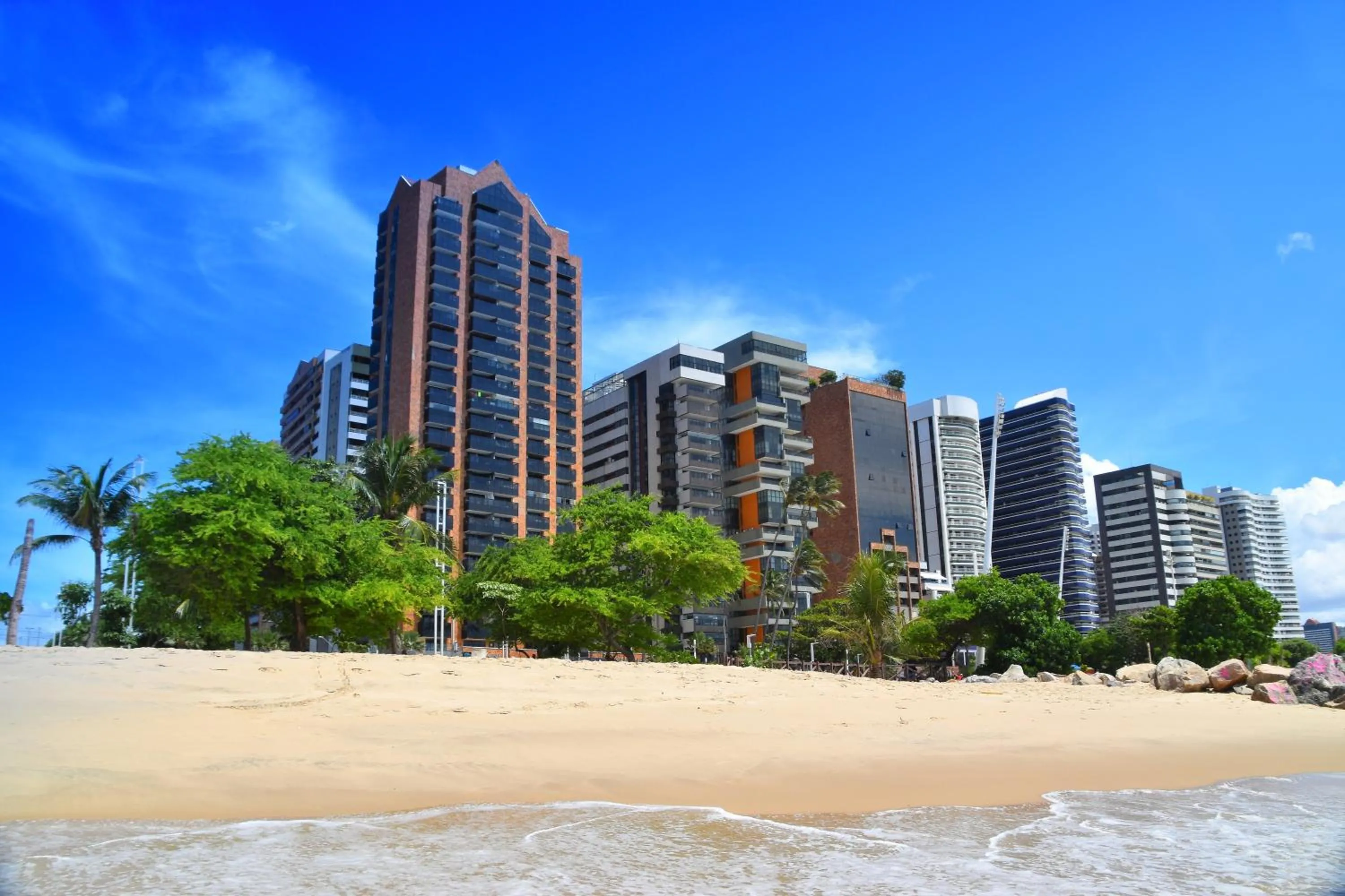 Facade/entrance in Seaflats Iracema Residence