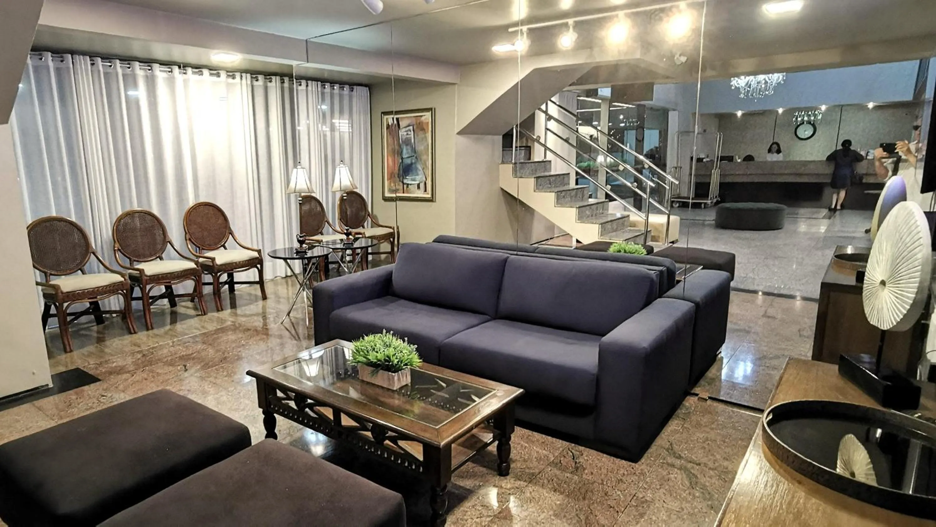 Lobby or reception in Seaflats Iracema Residence