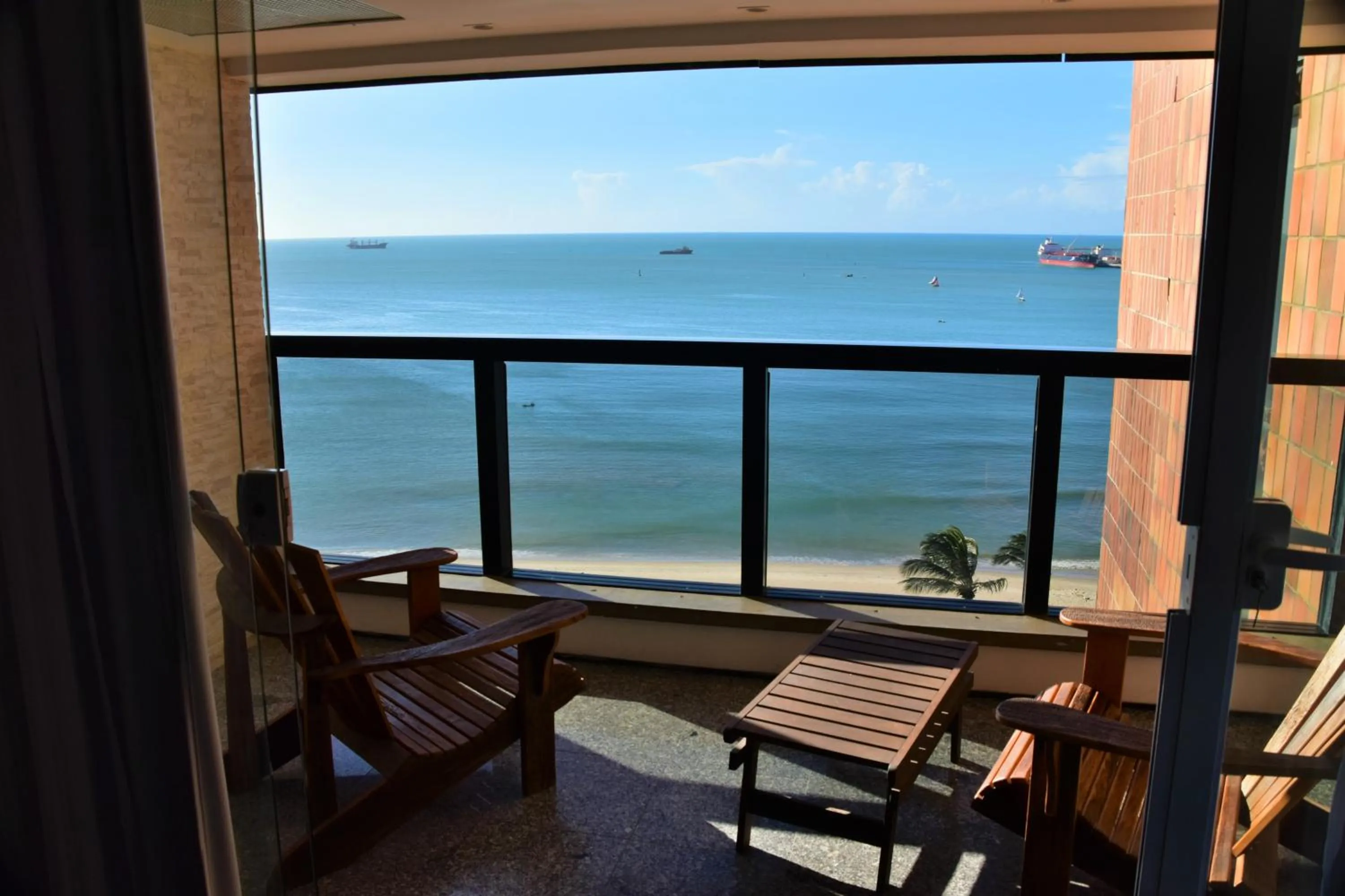 Patio in Seaflats Iracema Residence