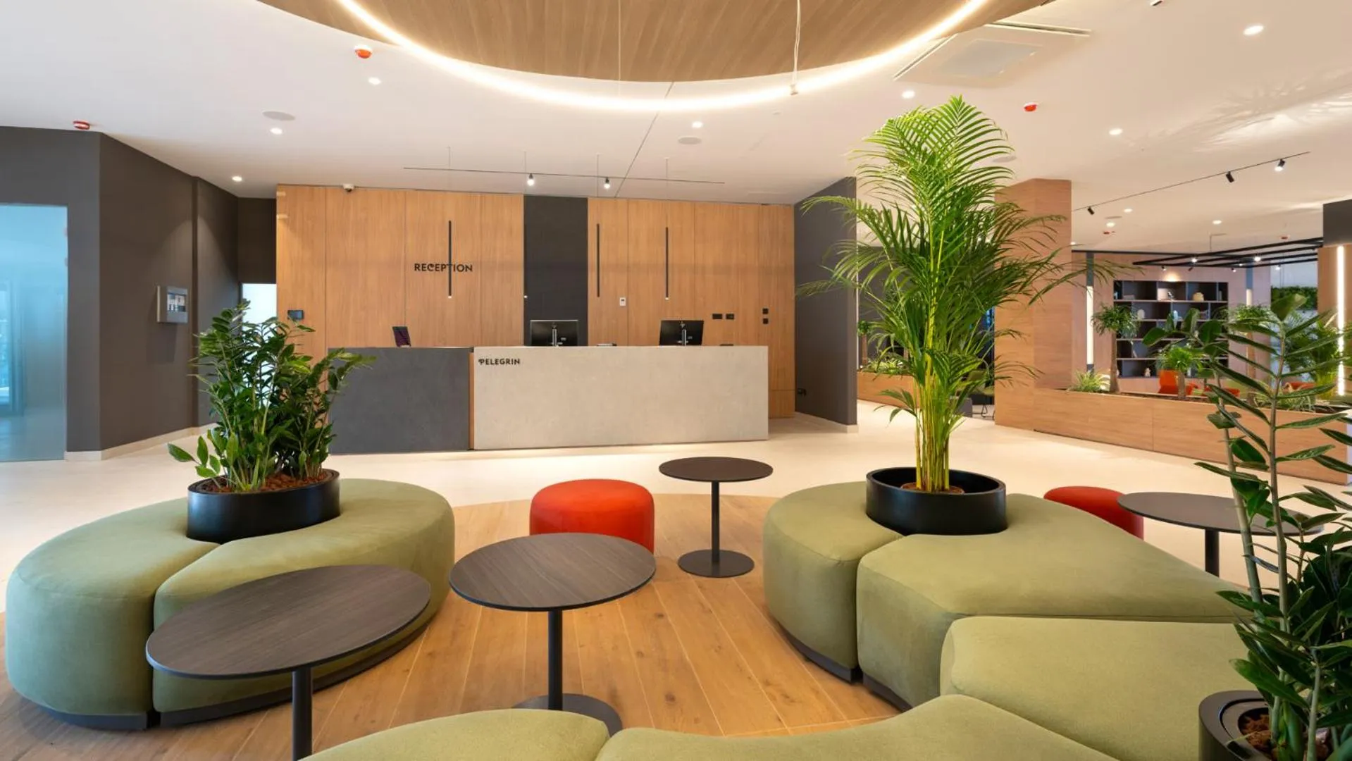 Lobby or reception in Hotel Pelegrin Plava Laguna