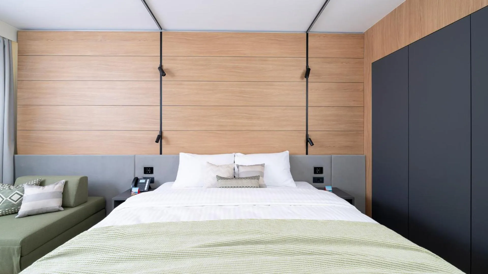 Bed in Hotel Pelegrin Plava Laguna