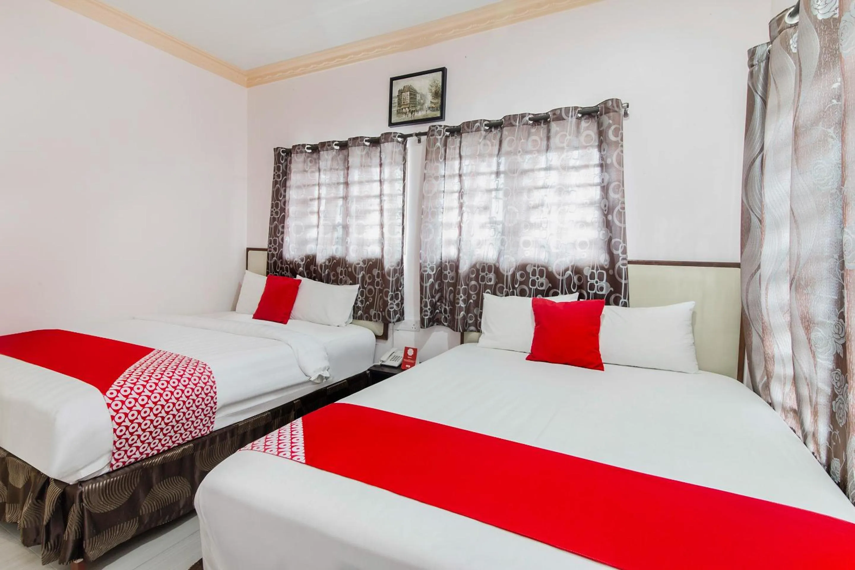 Bedroom, Bed in Hotel O SMC Alam Avenue