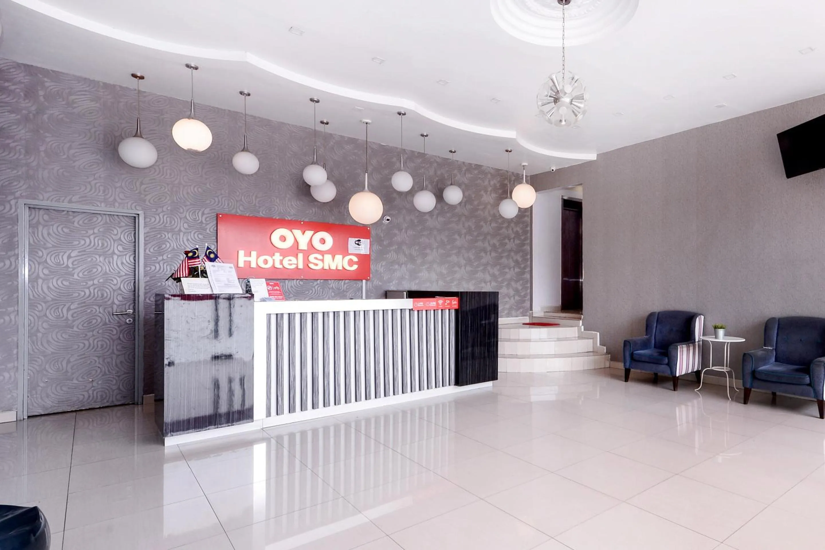 Lobby or reception in Hotel O SMC Alam Avenue