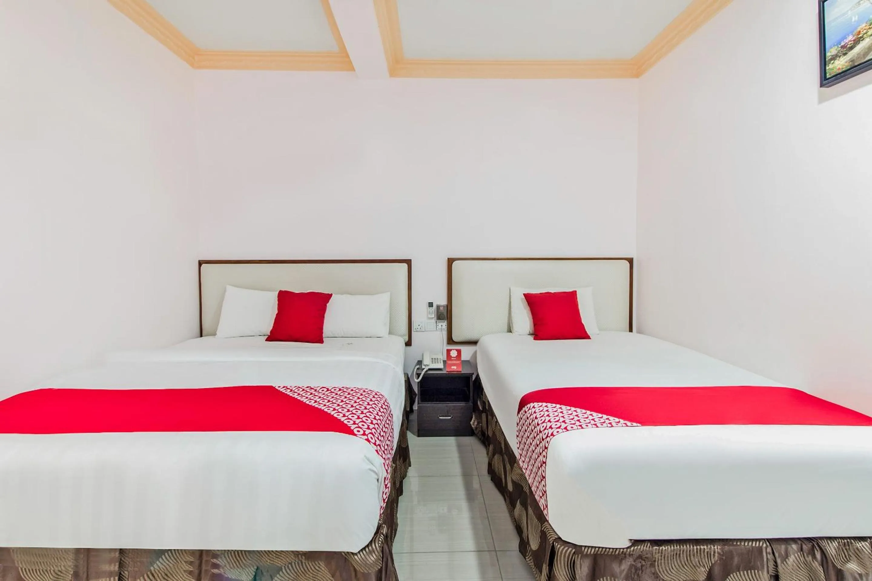 Bedroom, Bed in Hotel O SMC Alam Avenue