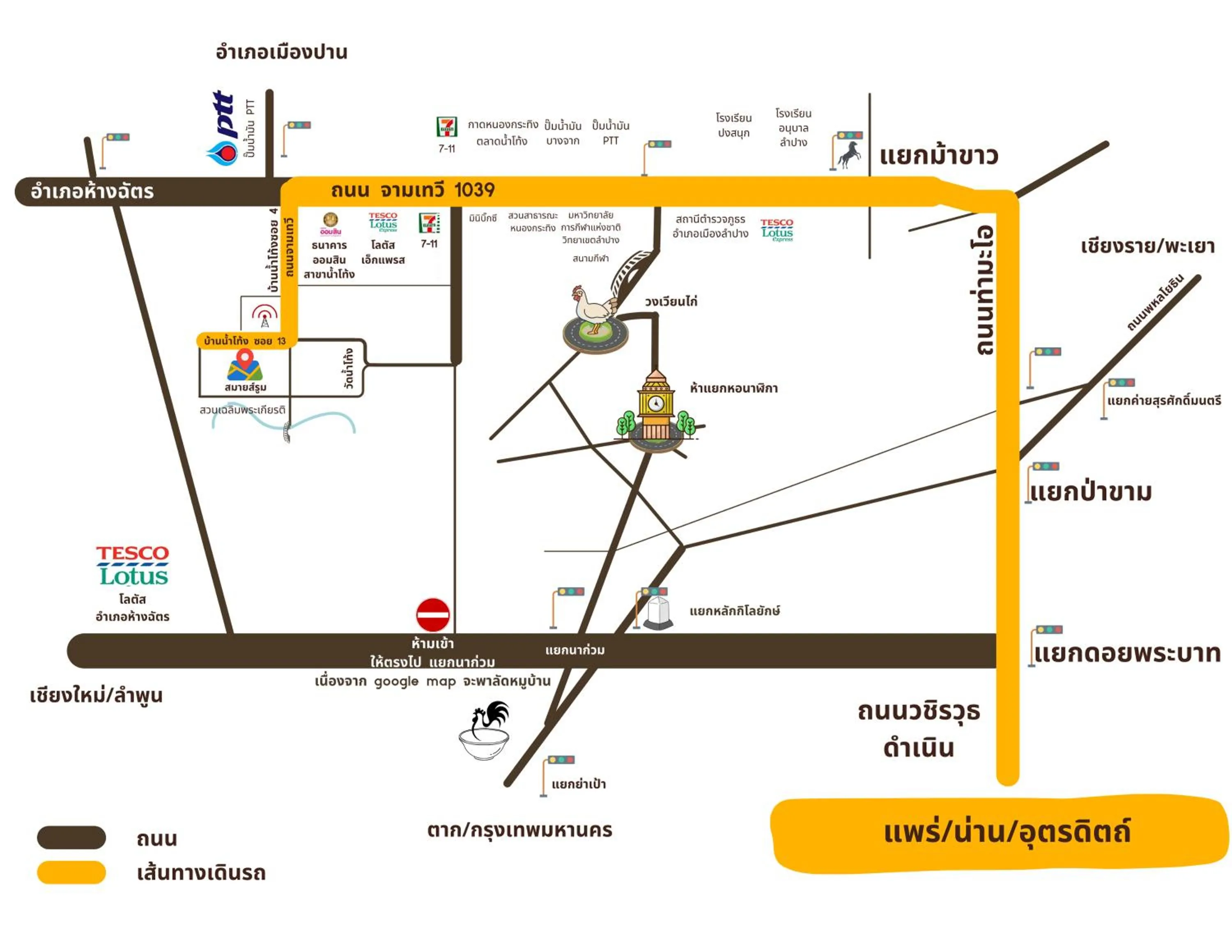 Nearby landmark in Smaids Room