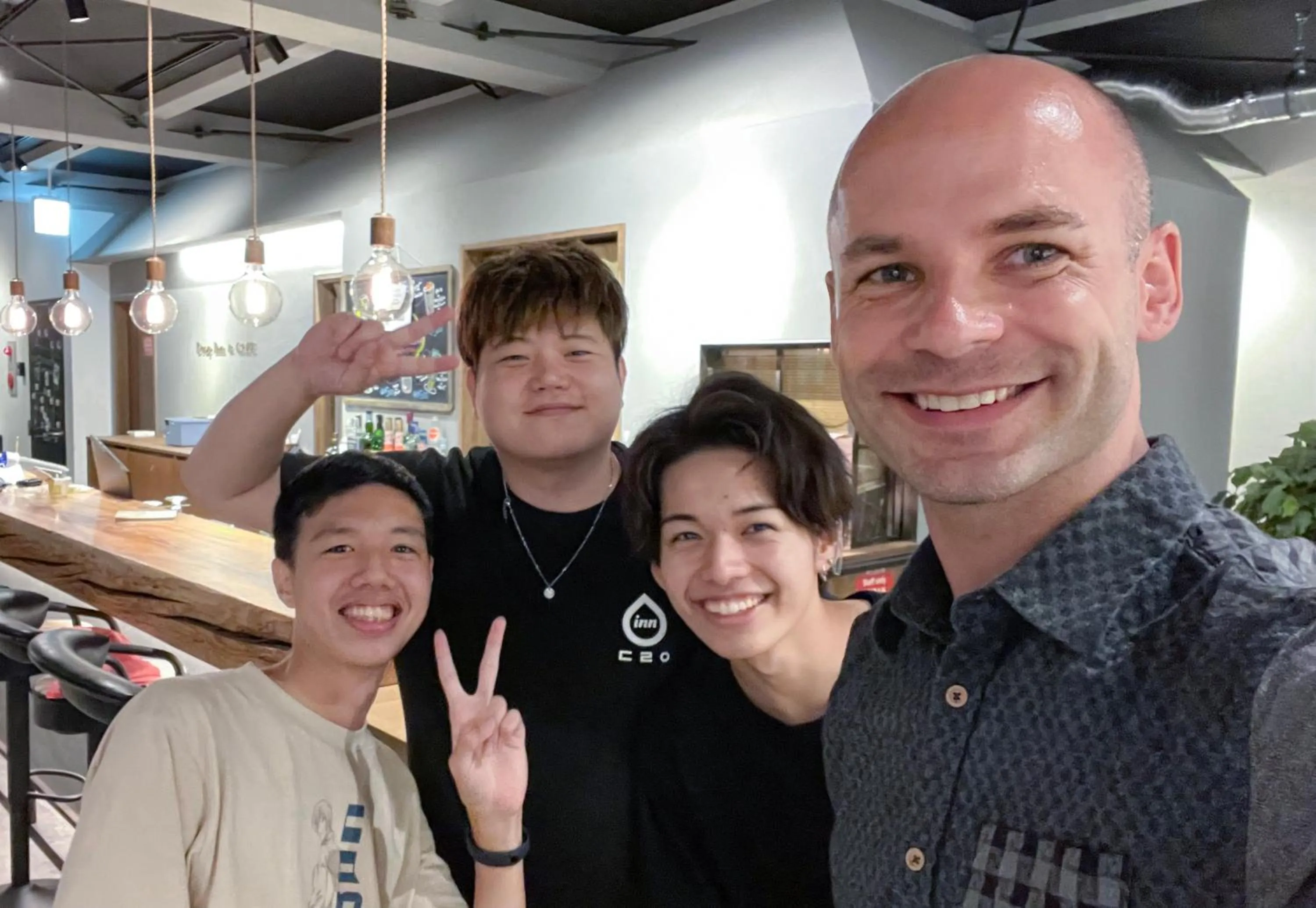 Lounge or bar in Drop Inn Tottori