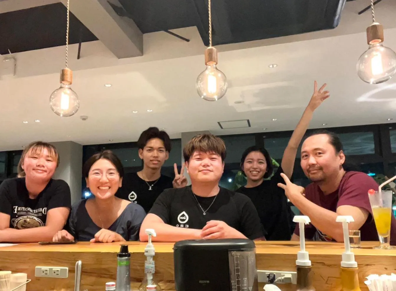 Lounge or bar in Drop Inn Tottori