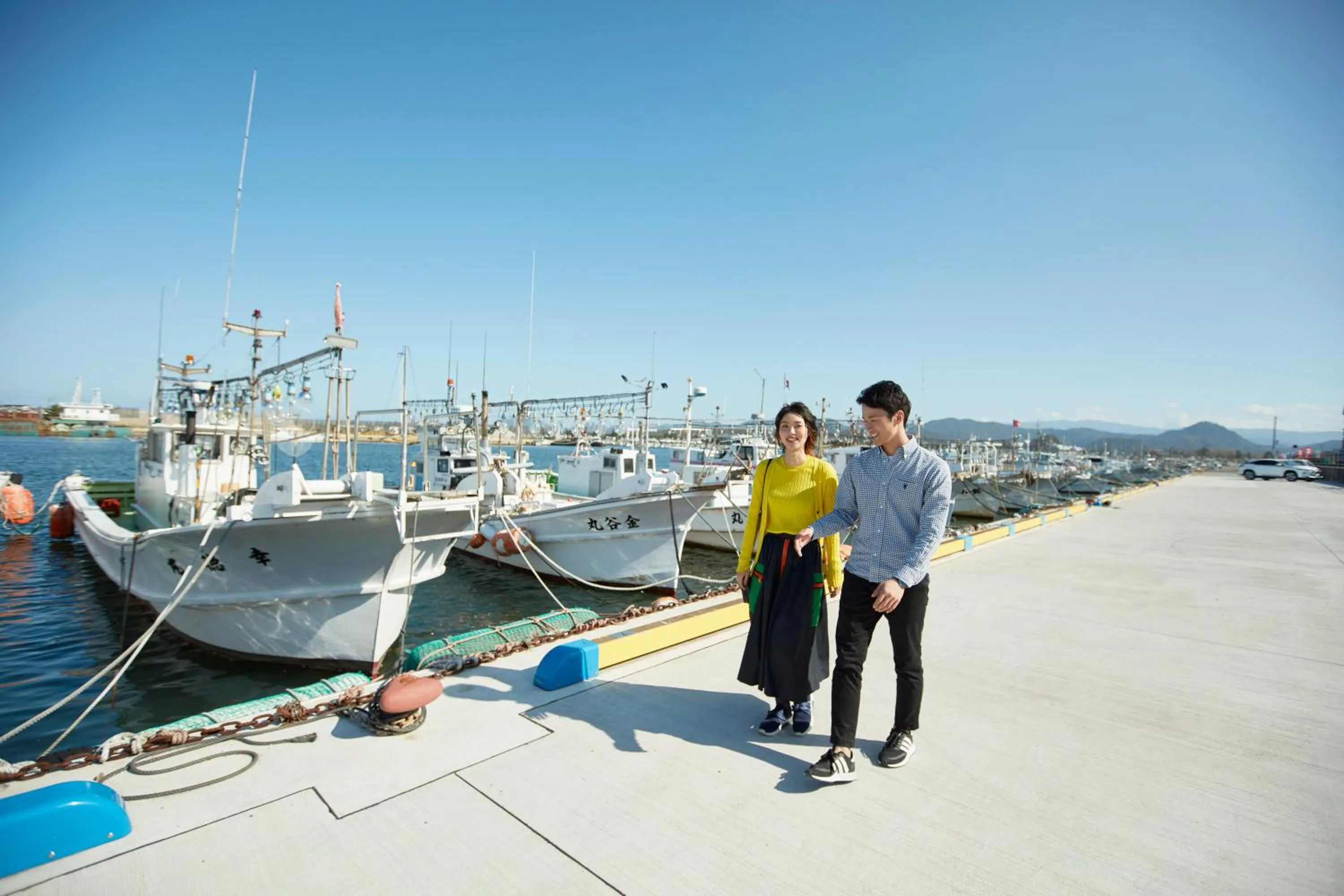 People in Drop Inn Tottori