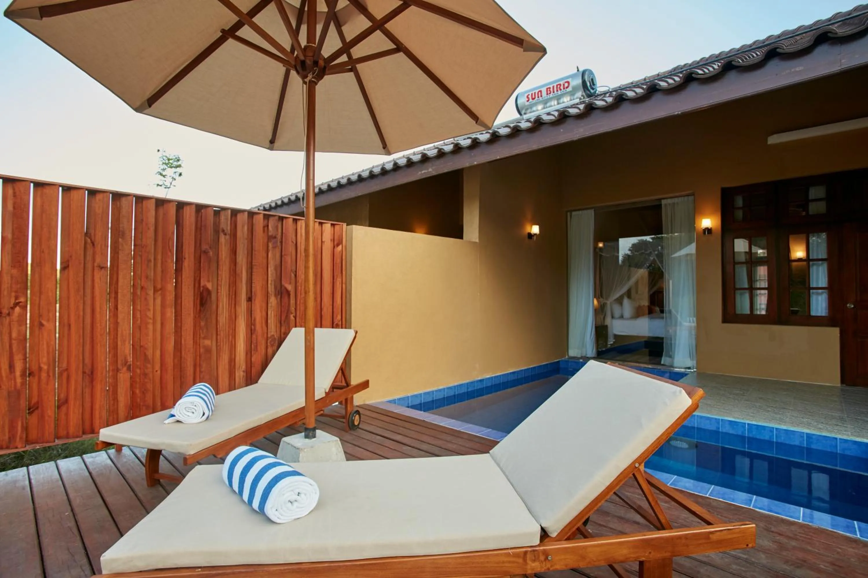 Patio in Seerock The King's Domain, Boutique Hotel