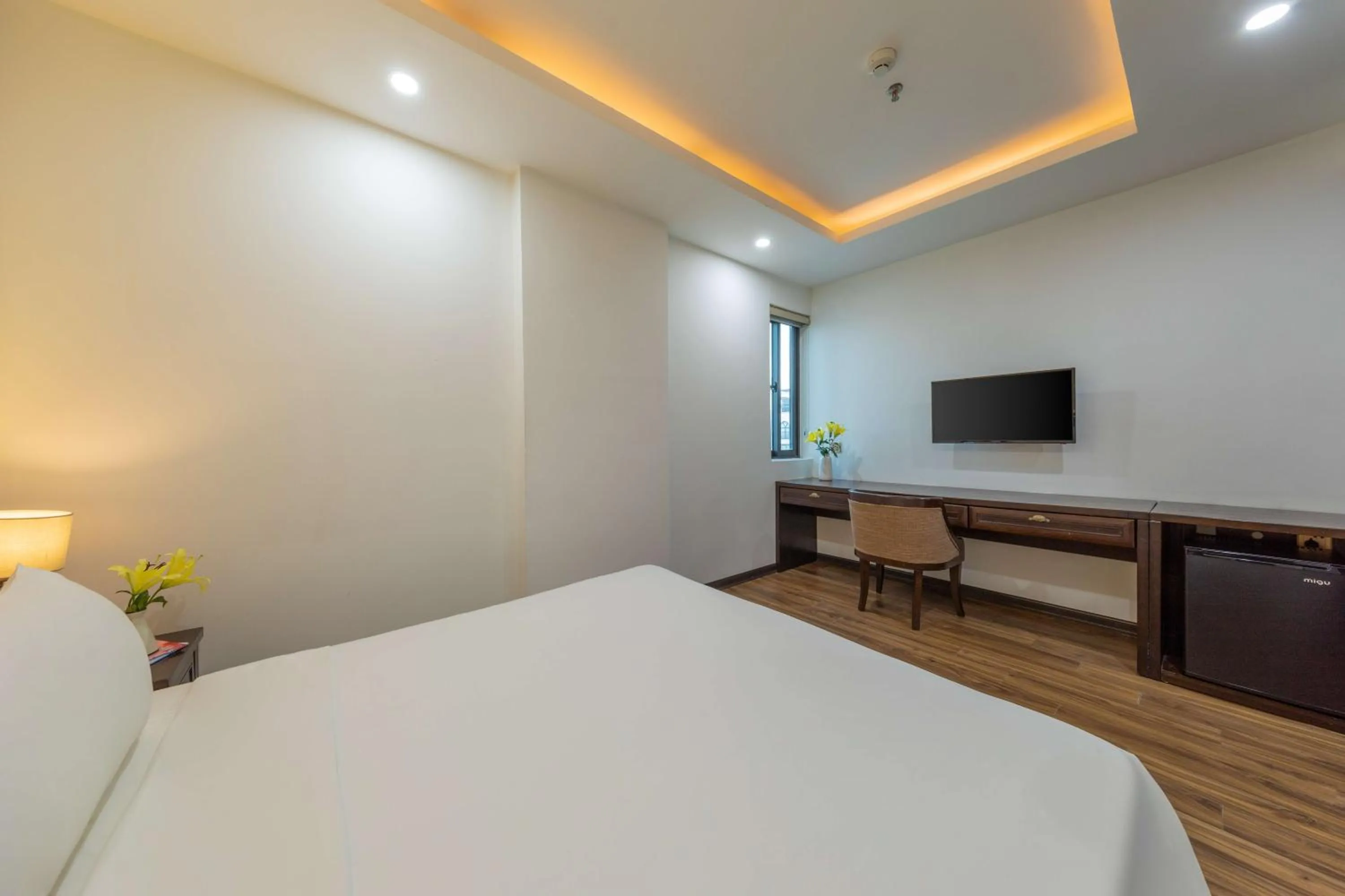 Bed in Palazzo Luxury Hotel & Bistro - Central My Khe Beach Walking Street