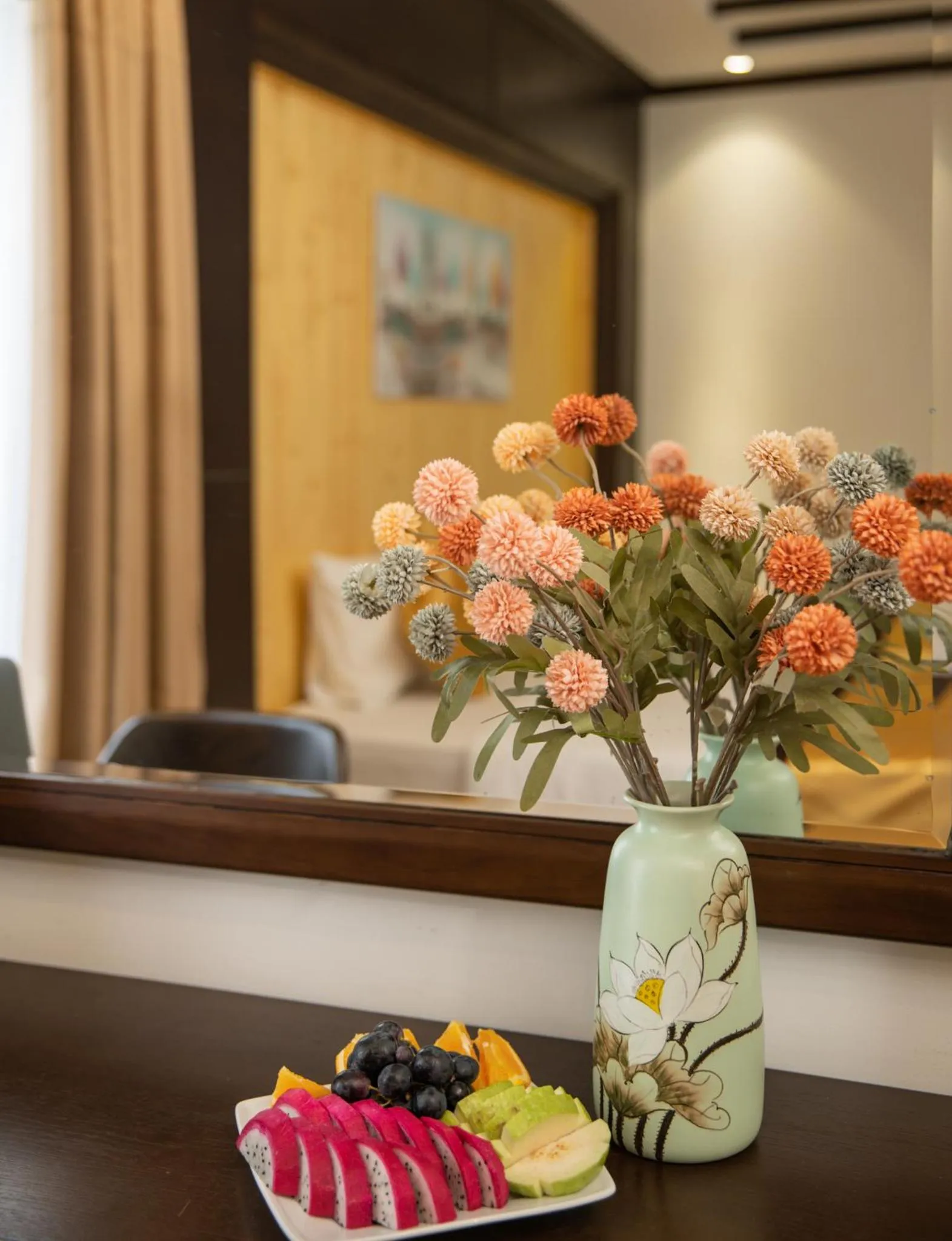 Decorative detail in Palazzo Luxury Hotel & Bistro - Central My Khe Beach Walking Street