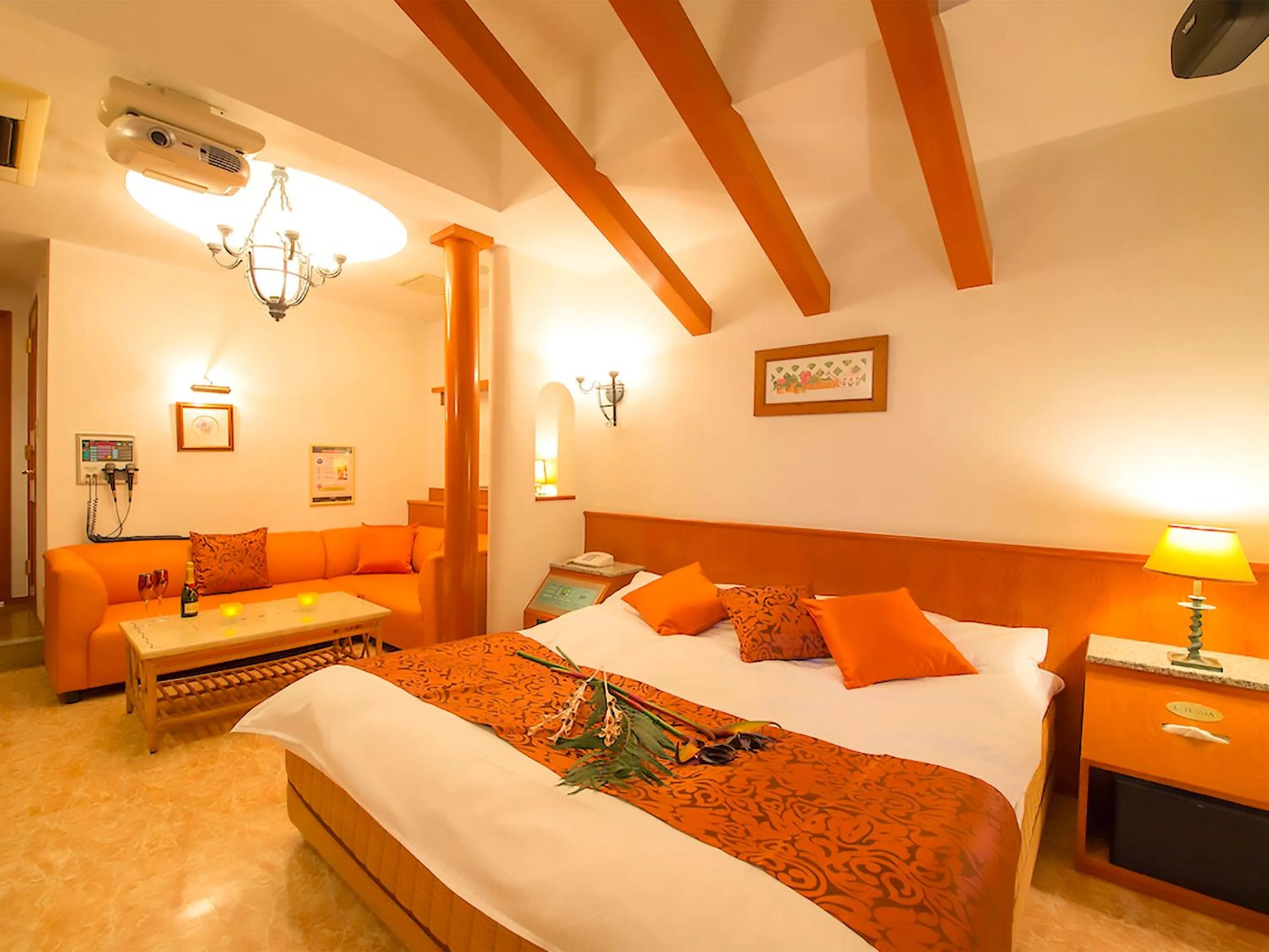 Photo of the whole room, Bed in Hotel Rocco - Adult Only Love Hotel -