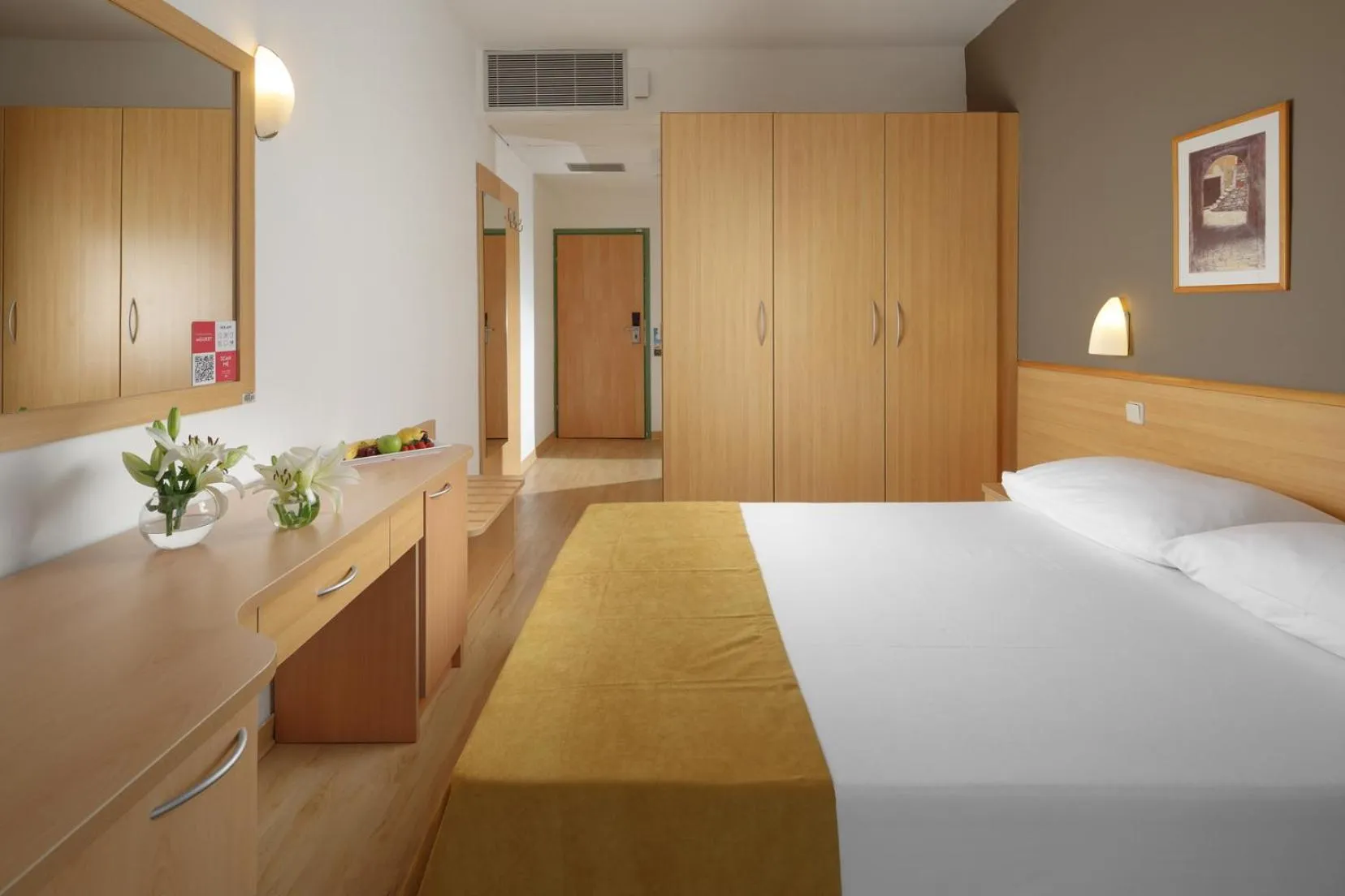 Bed in Hotel Aurora Plava Laguna