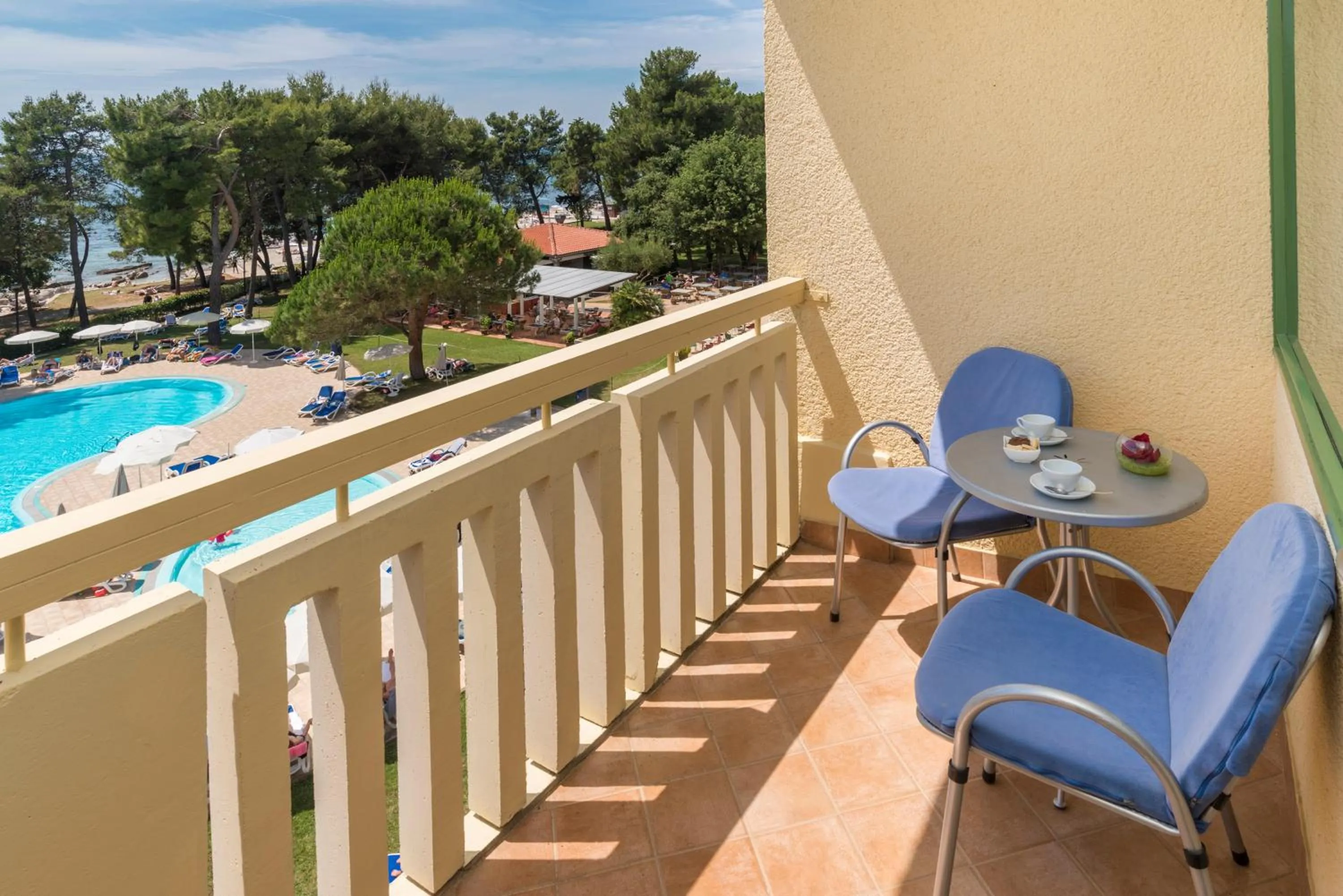 Balcony/Terrace in Hotel Aurora Plava Laguna