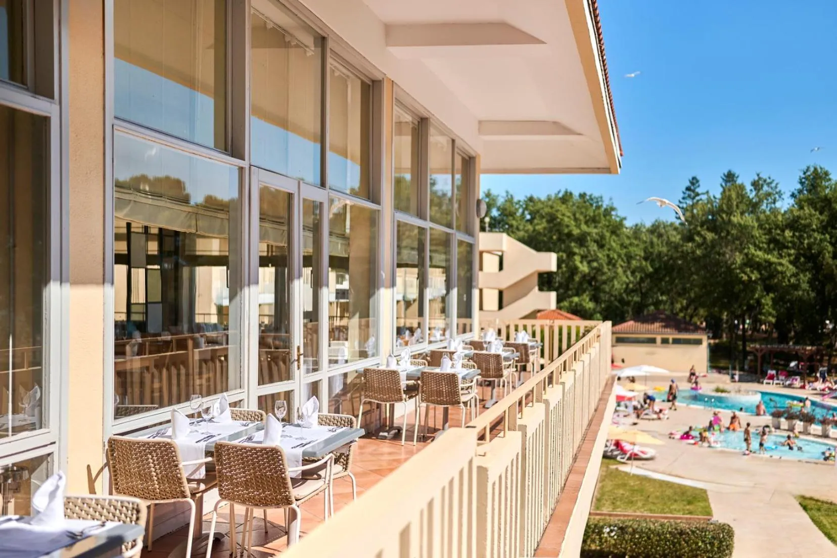 Restaurant/places to eat in Hotel Aurora Plava Laguna