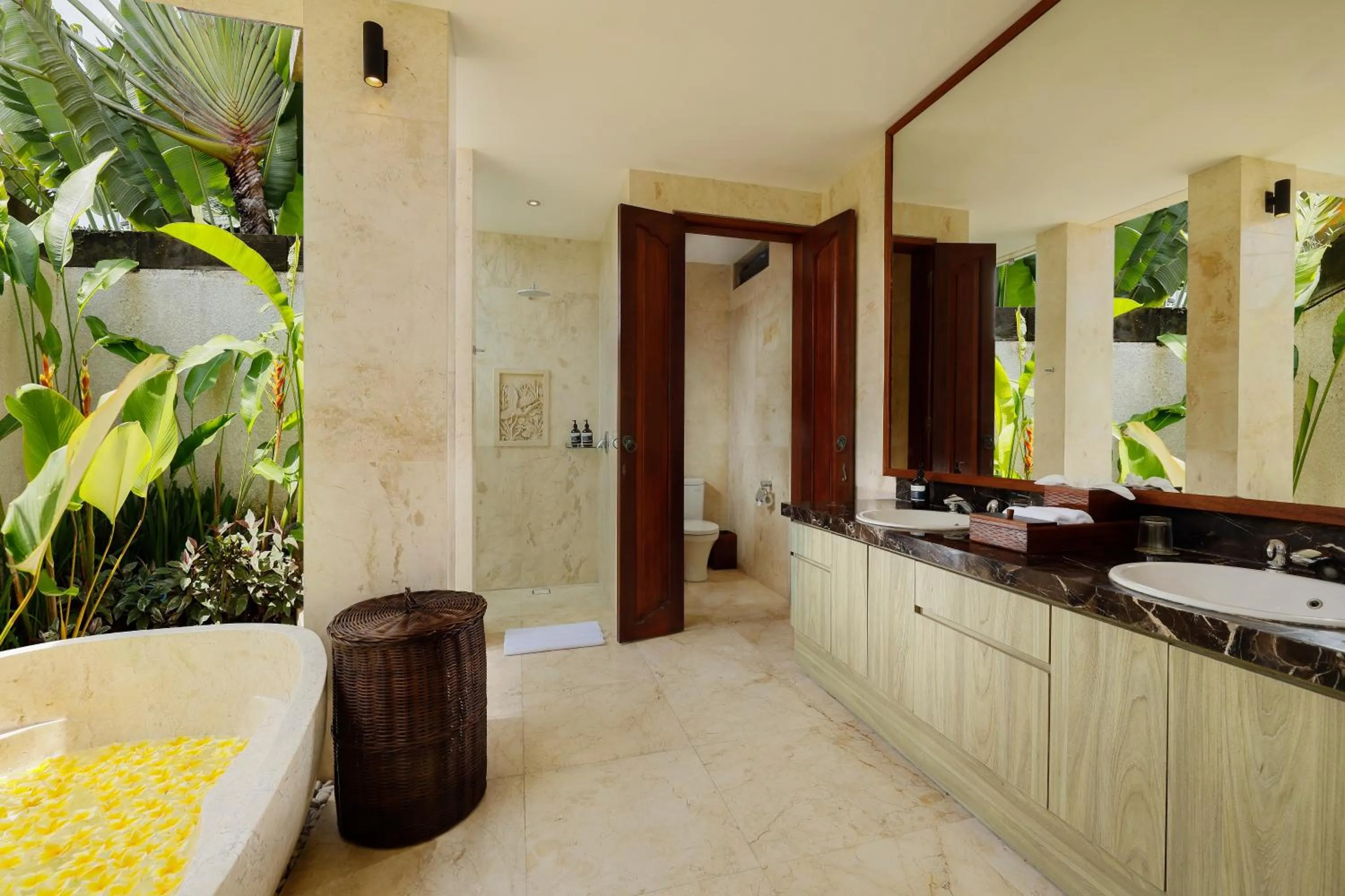 Shower in Villa Tenang by Nakula