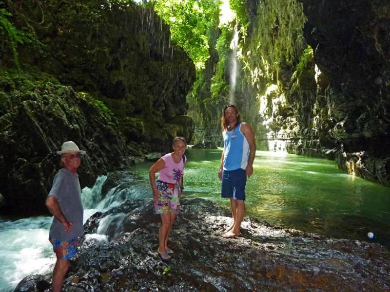 Natural landscape in Java Lagoon