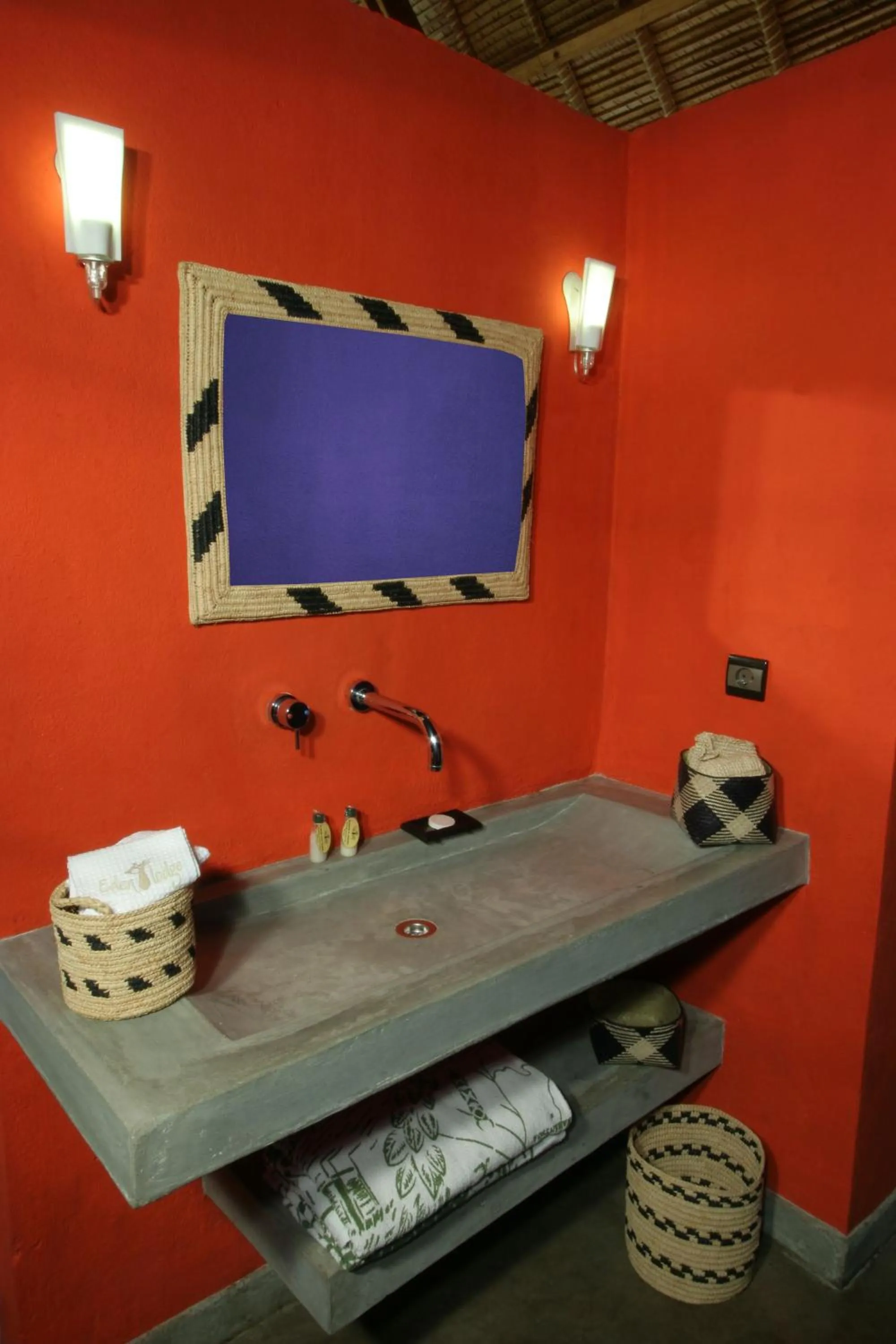 Bathroom in Eden Lodge