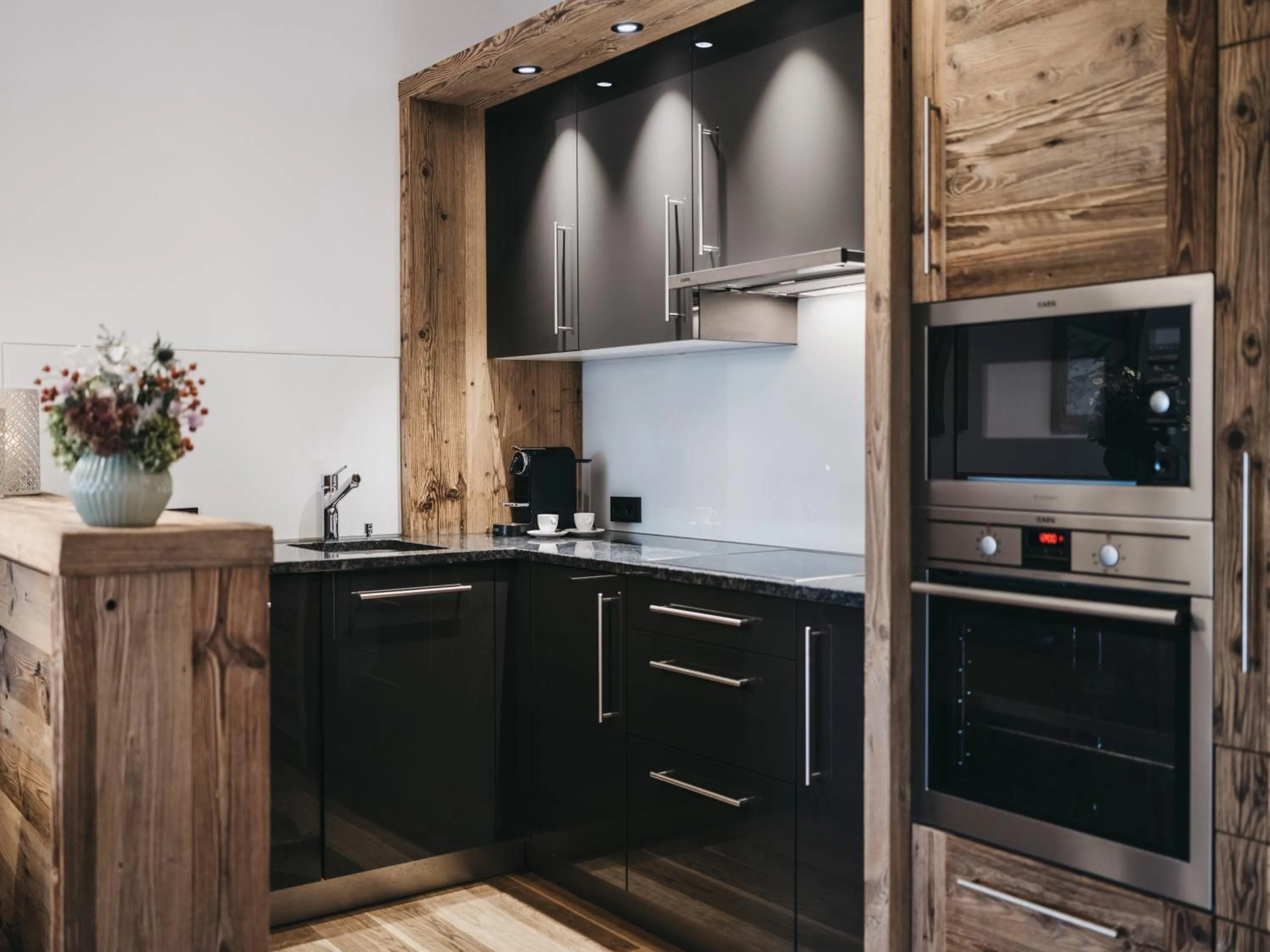 Kitchen or kitchenette in VAYA St Anton