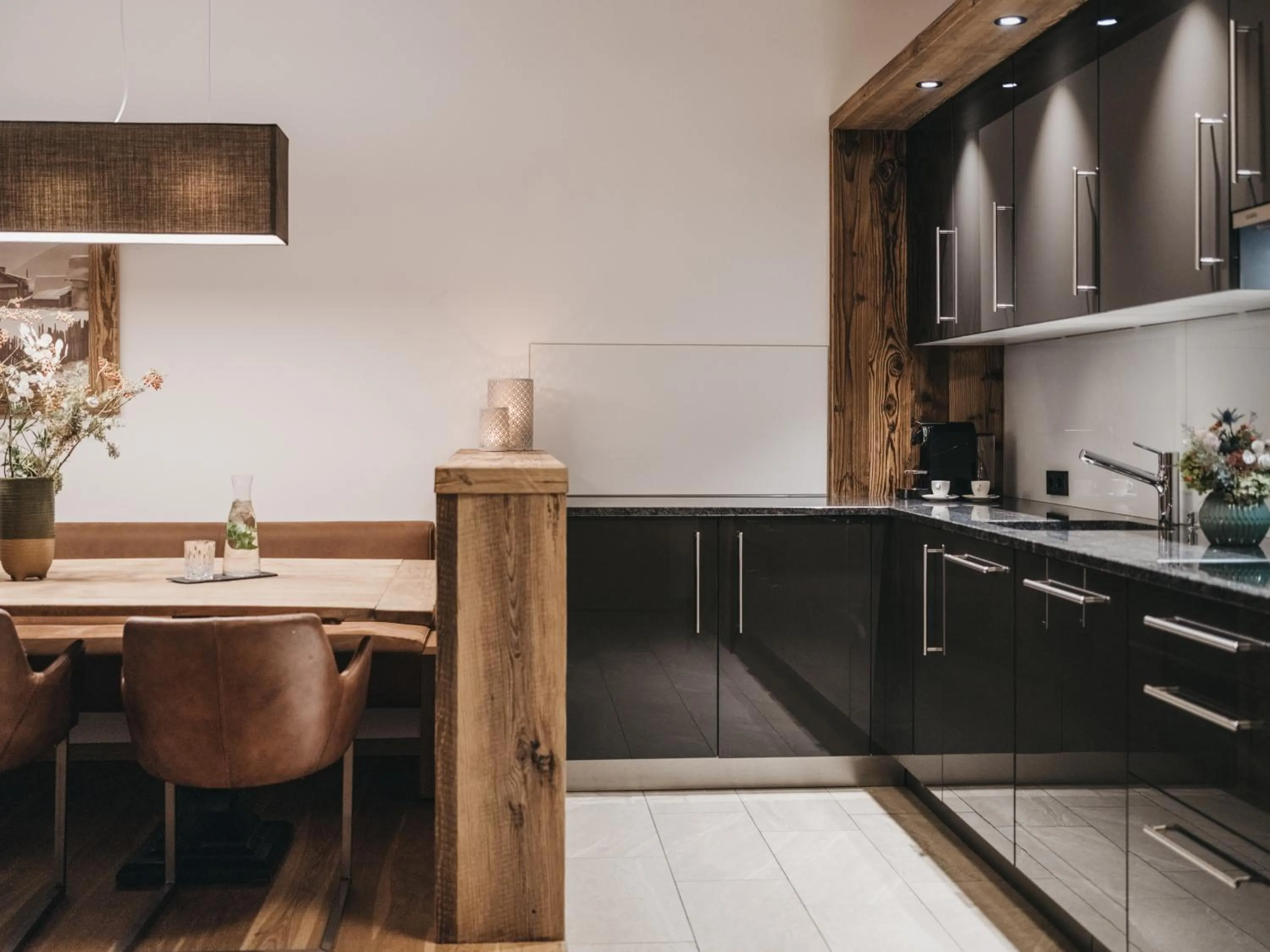 Kitchen or kitchenette in VAYA St Anton