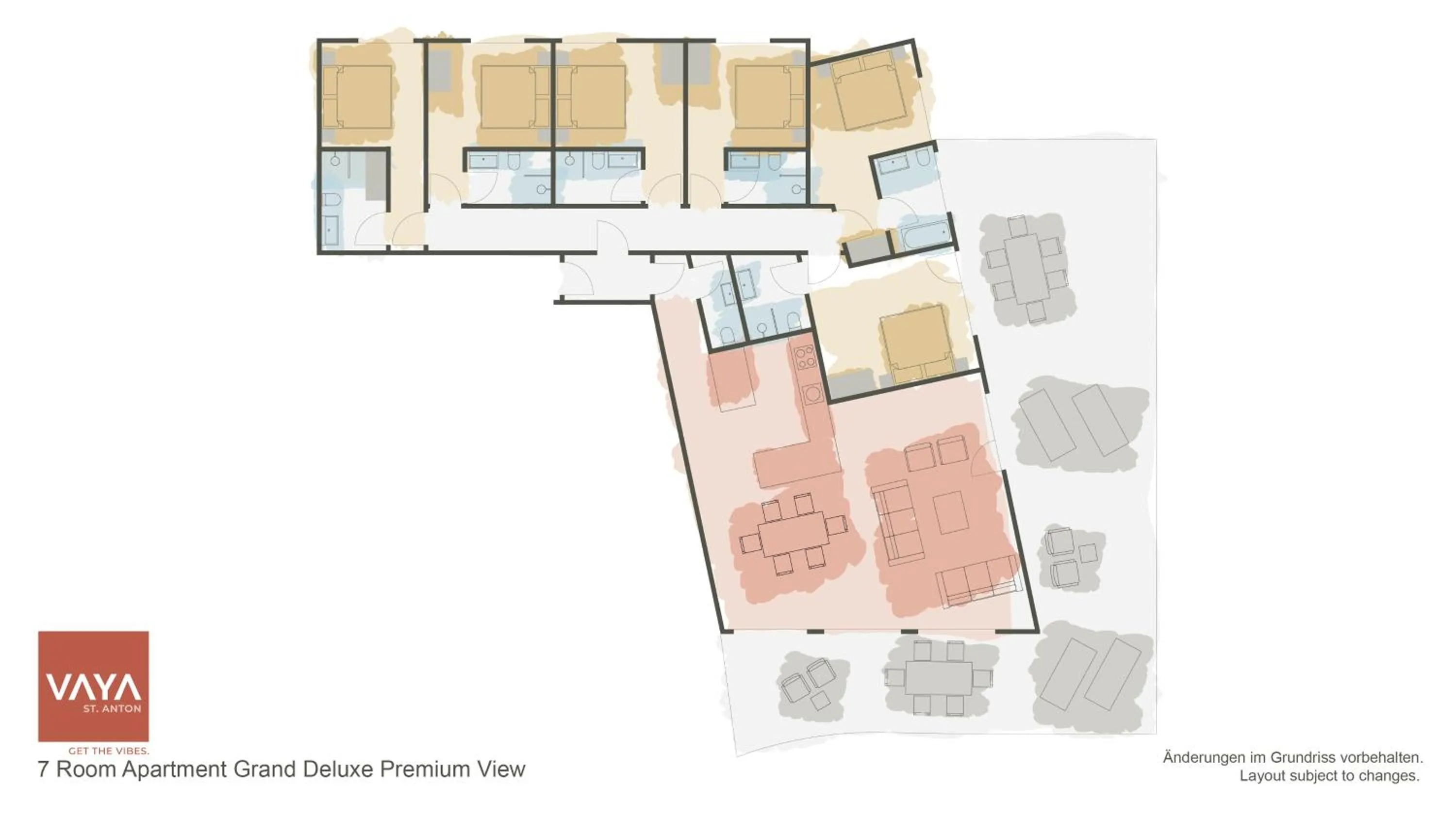 Floor plan in VAYA St Anton