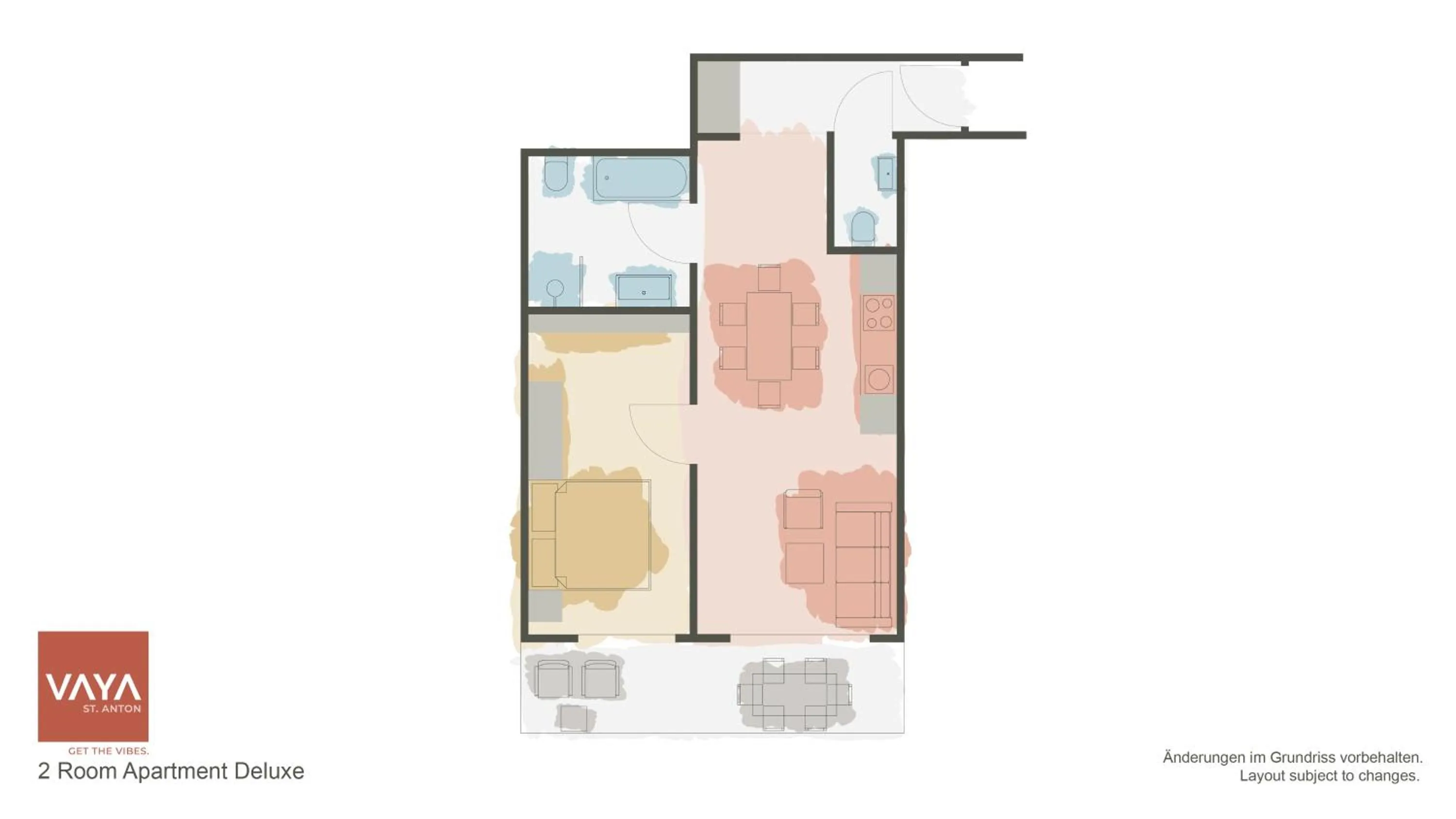 Floor plan in VAYA St Anton