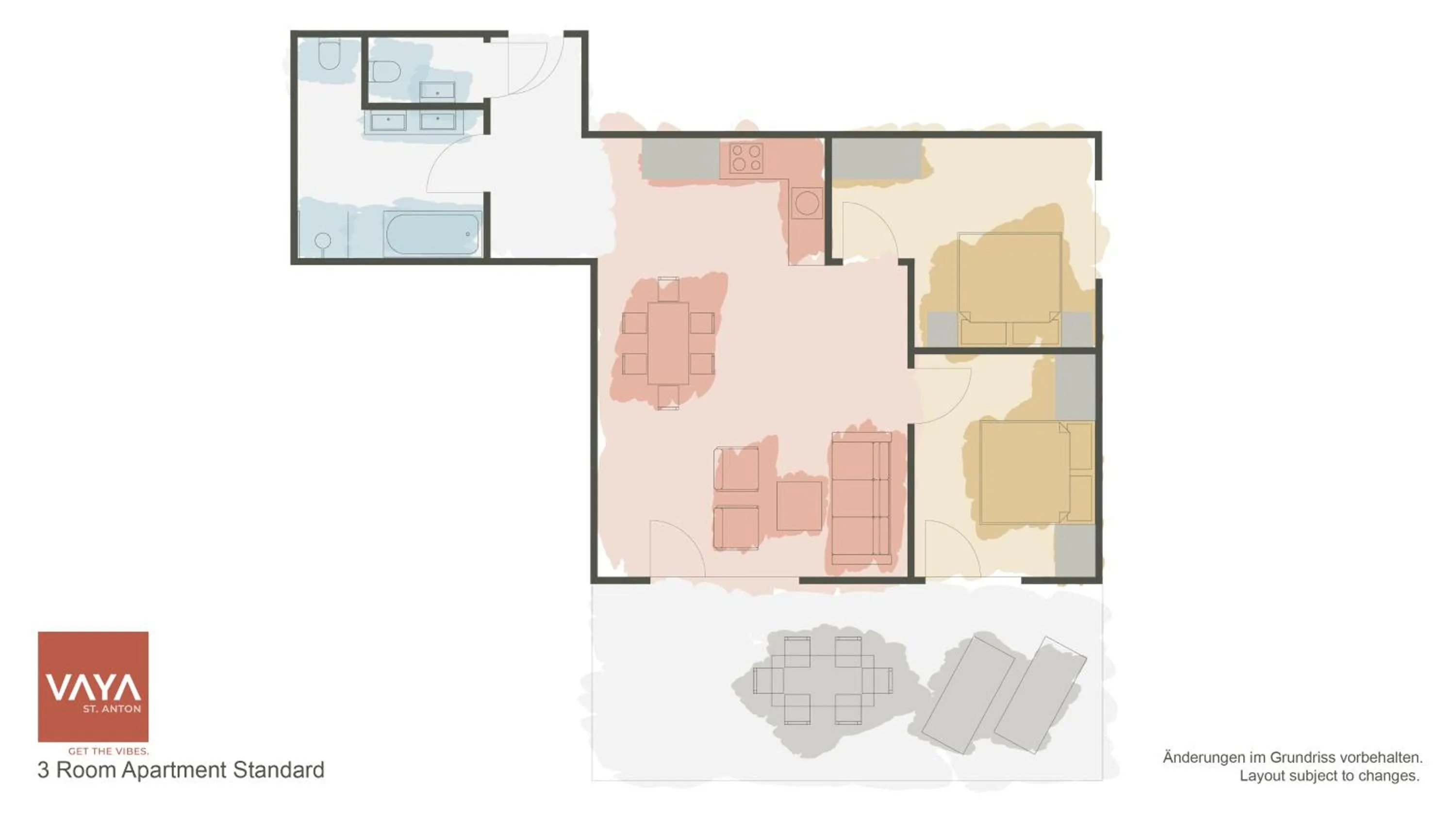 Floor plan in VAYA St Anton