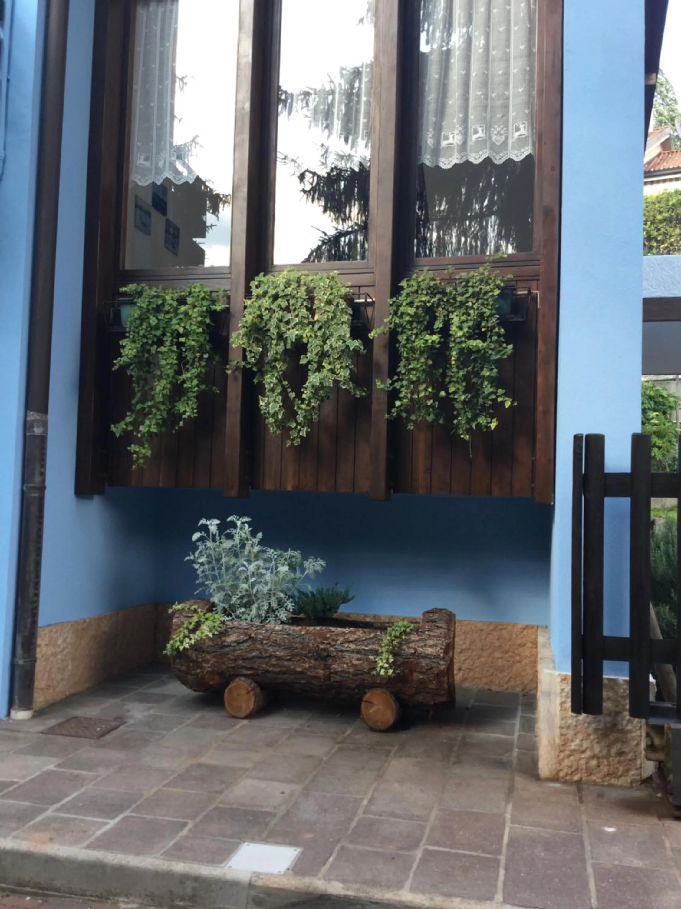 Decorative detail in BnB Trento