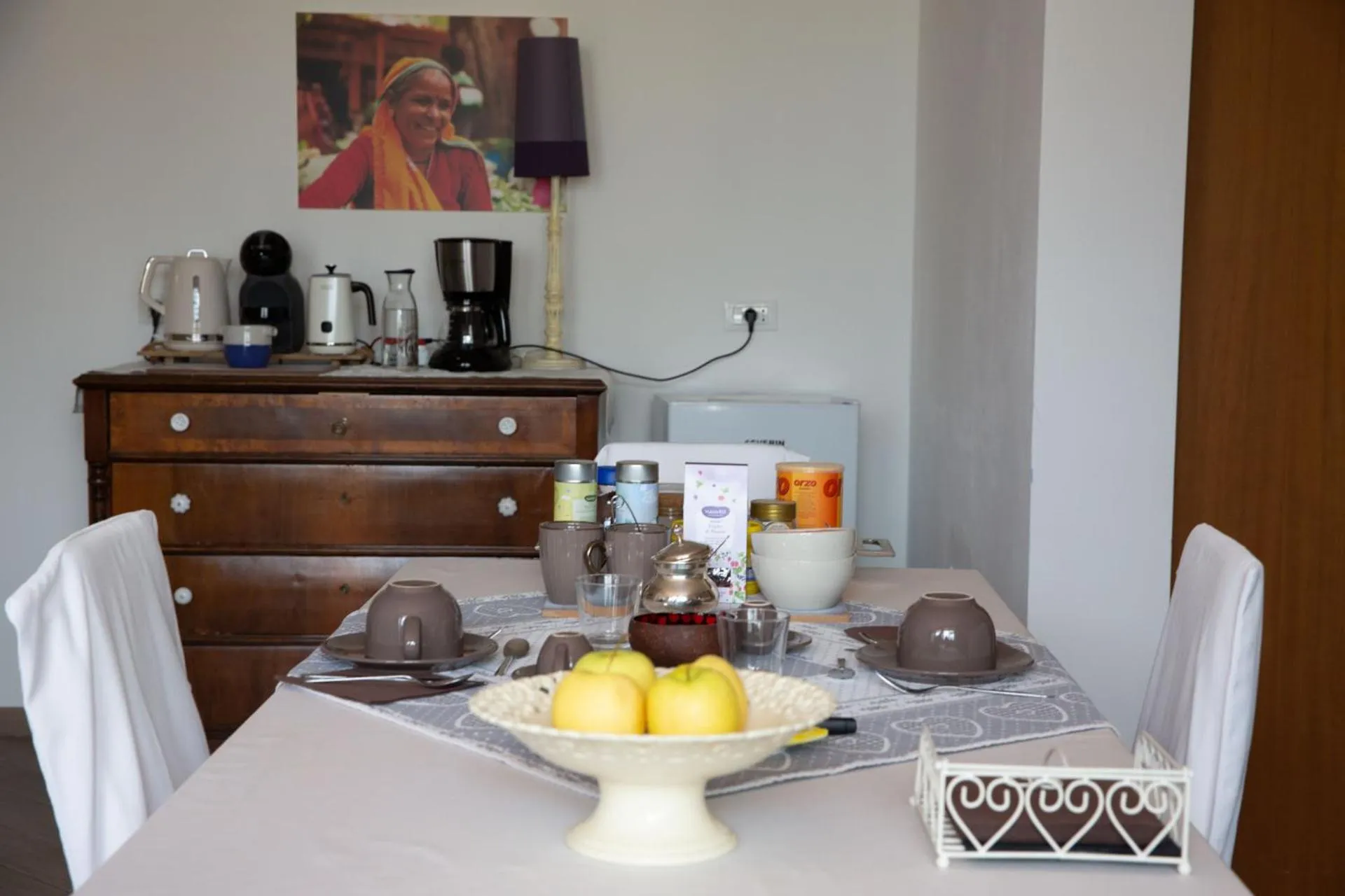 Coffee/tea facilities in BnB Trento