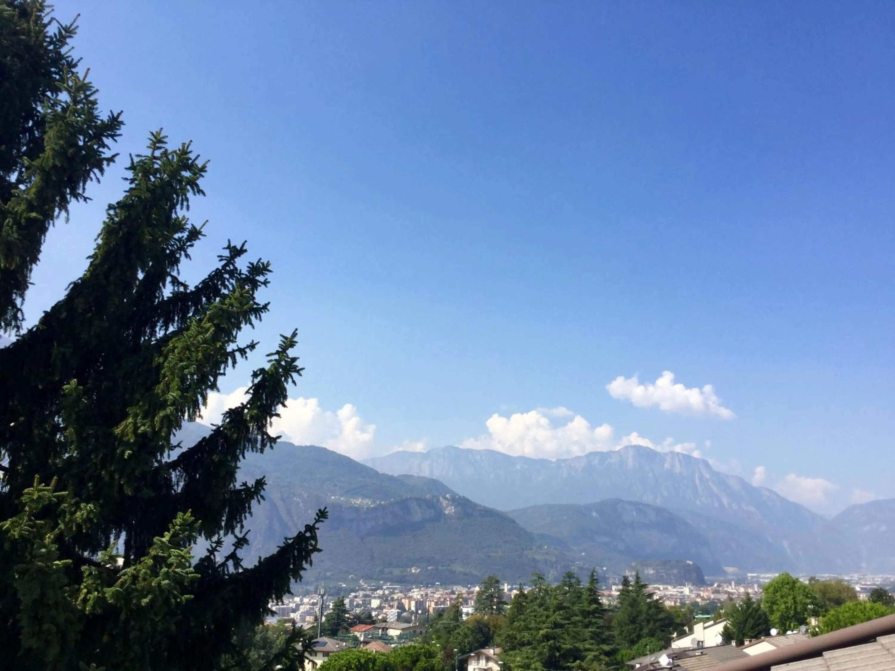 City view in BnB Trento