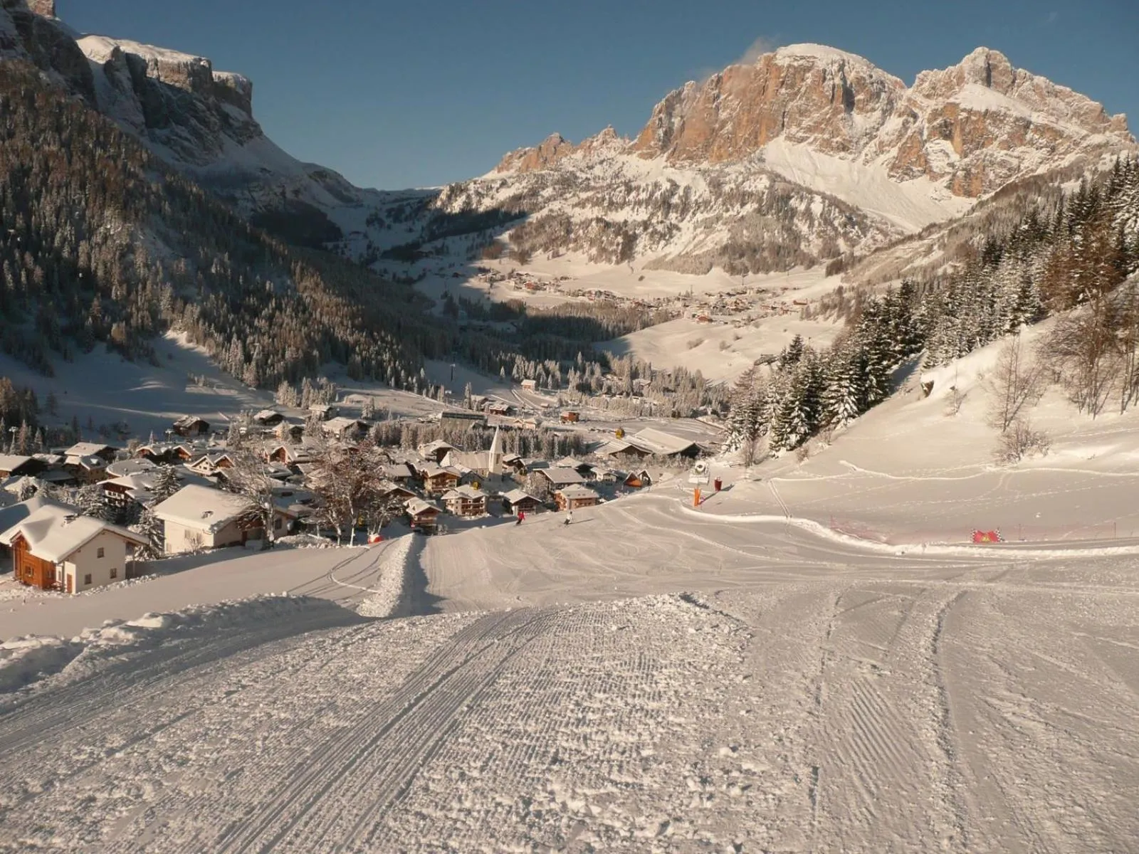 Skiing in Garni Raetia