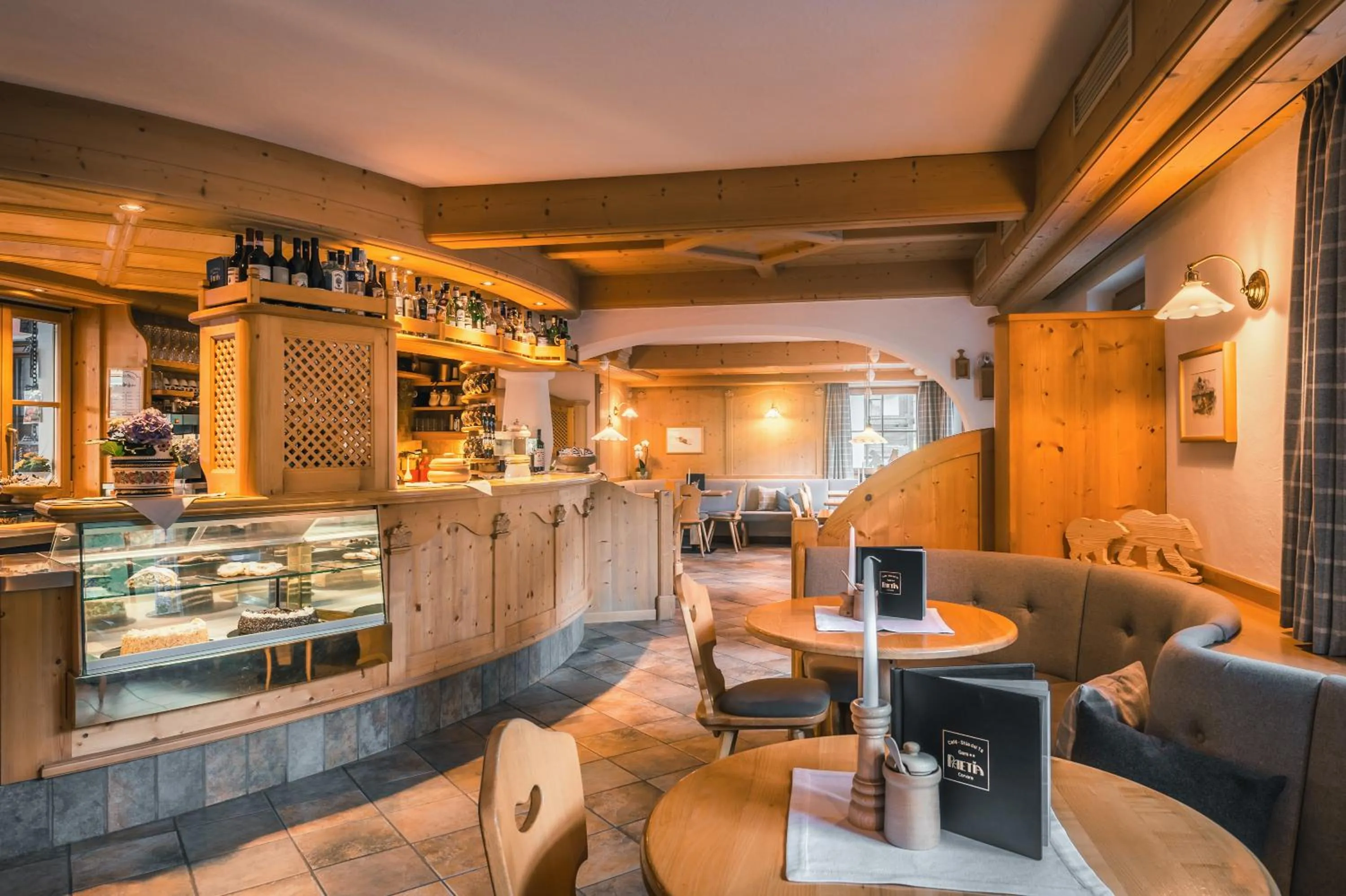 Lounge or bar in Garni Raetia