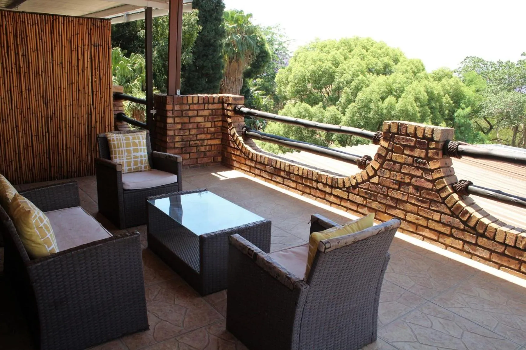Balcony/Terrace in Belle Vue Guesthouse