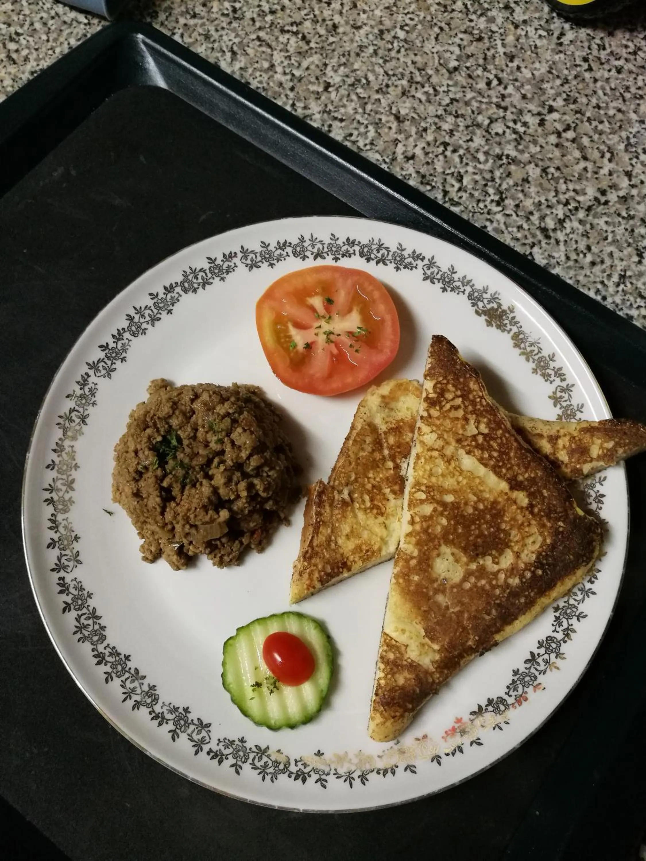 English/Irish breakfast in Belle Vue Guesthouse