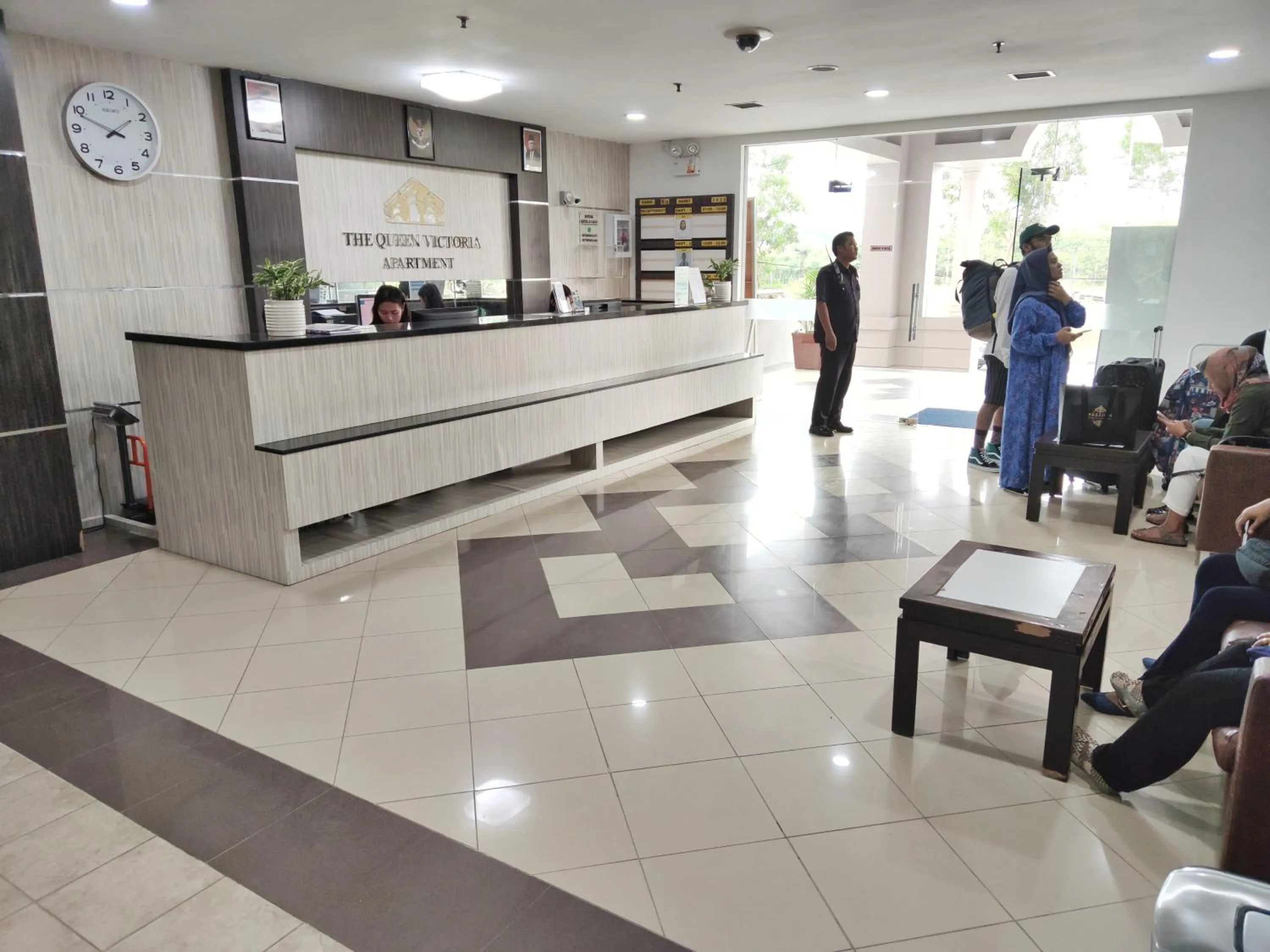 Lobby or reception in Queen Victoria Apartment Batam
