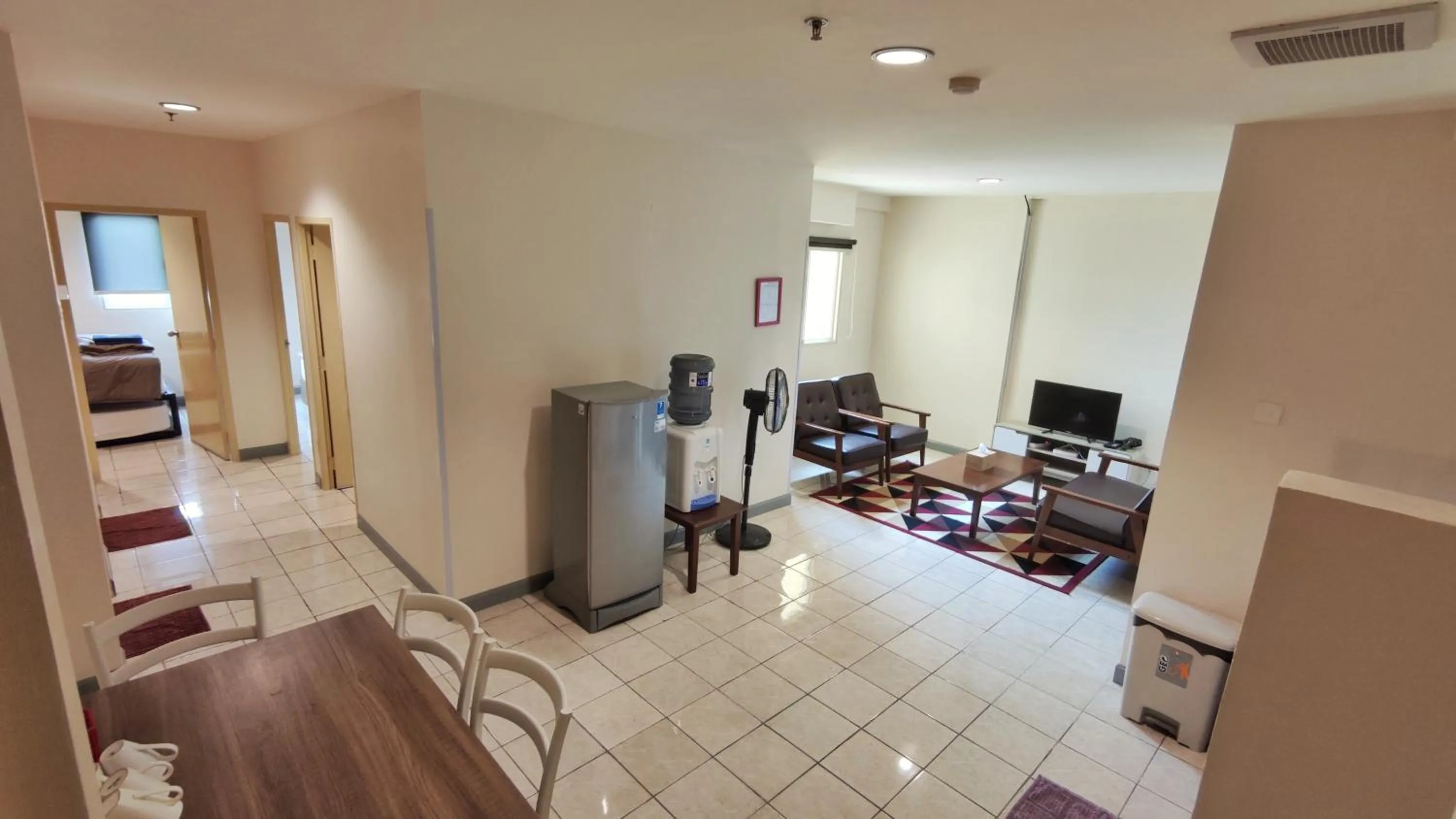 Living room in Queen Victoria Apartment Batam