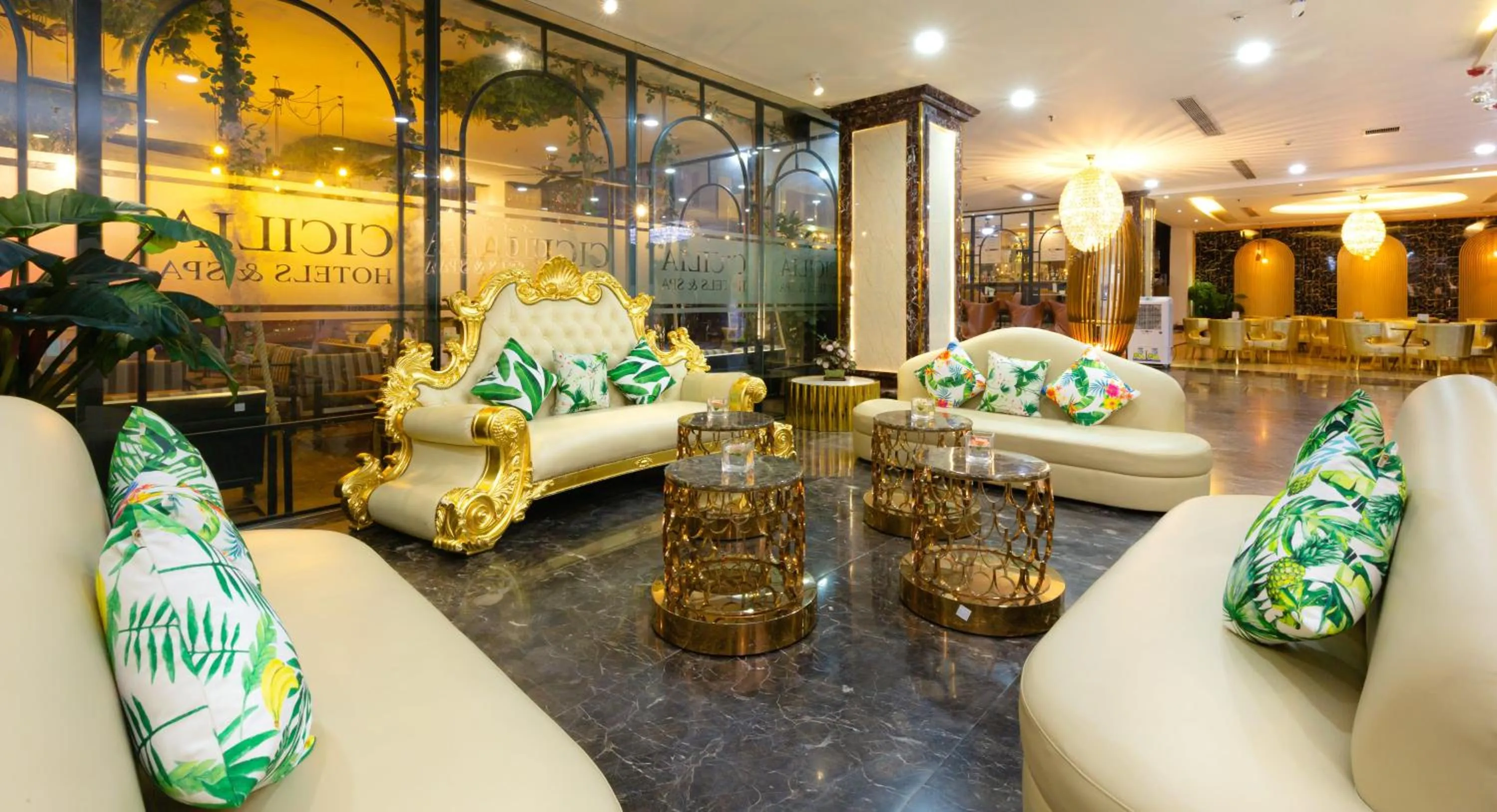 Living room in TND Hotel