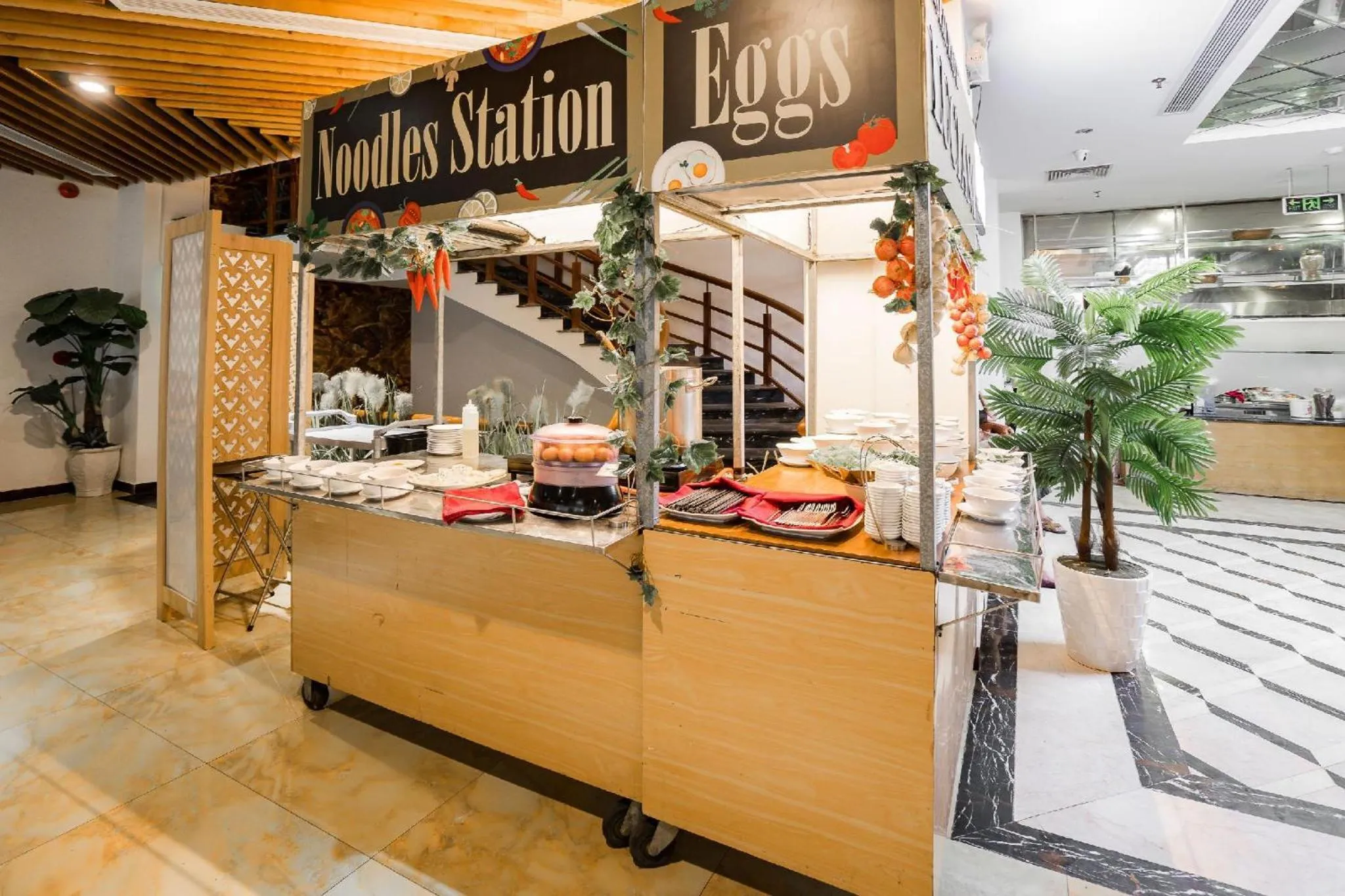 Kitchen or kitchenette in TND Hotel