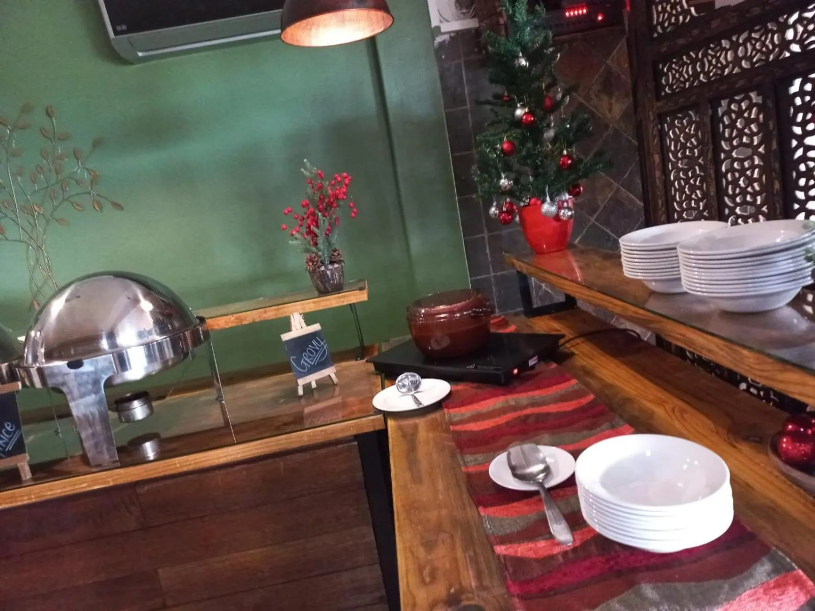 Restaurant/places to eat in Maroela Guest Lodge