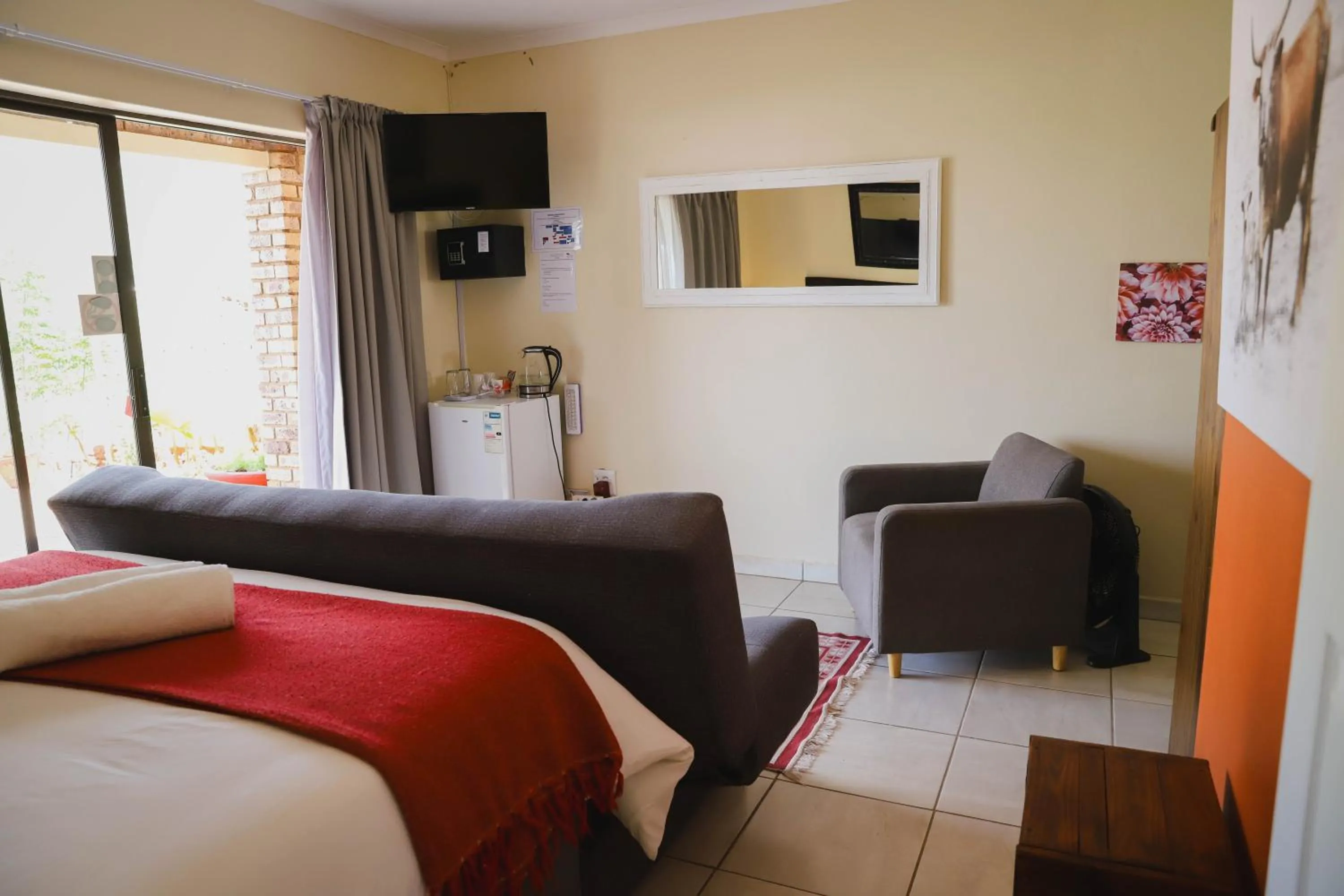 Bed in Maroela Guest Lodge