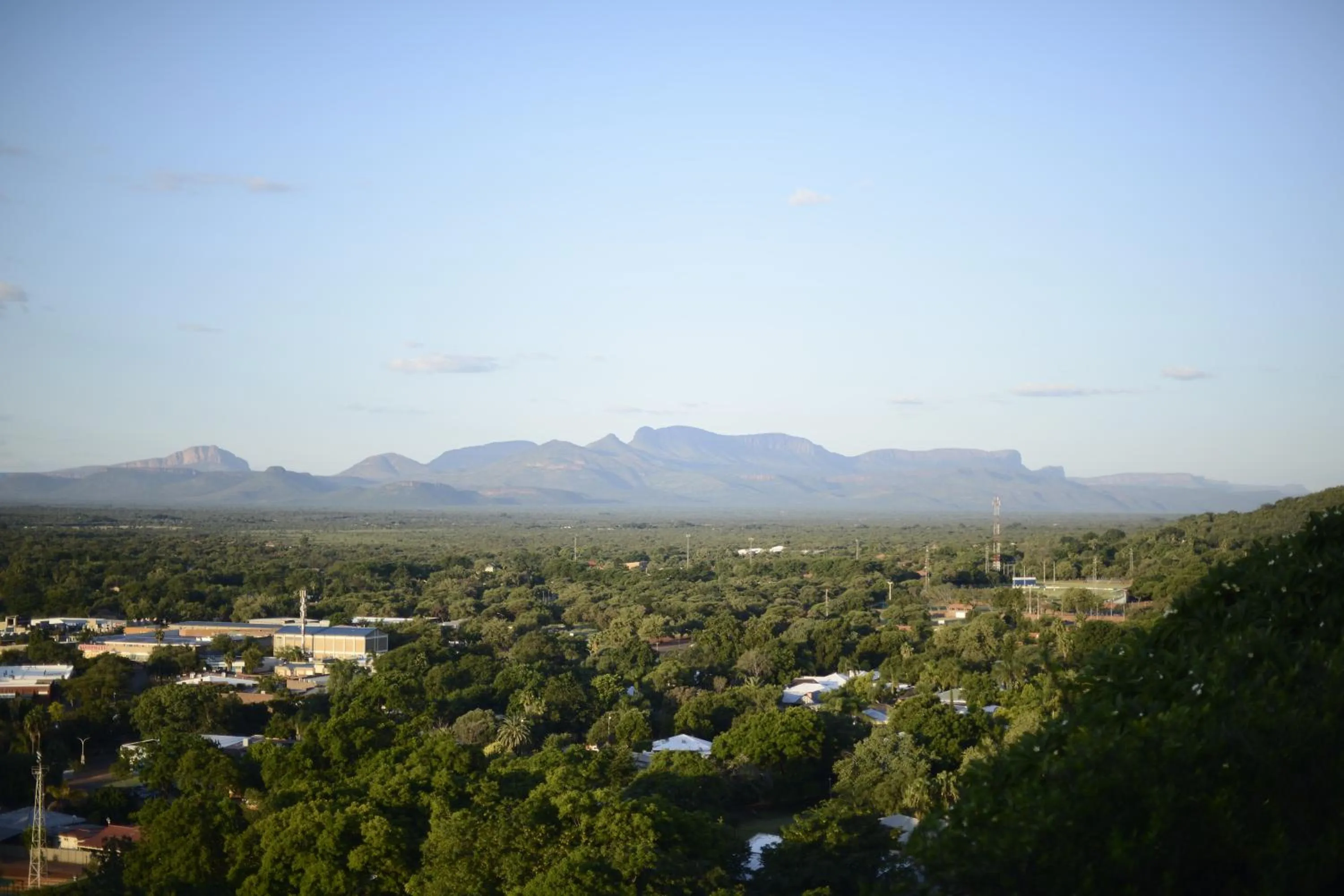 Natural landscape in Maroela Guest Lodge