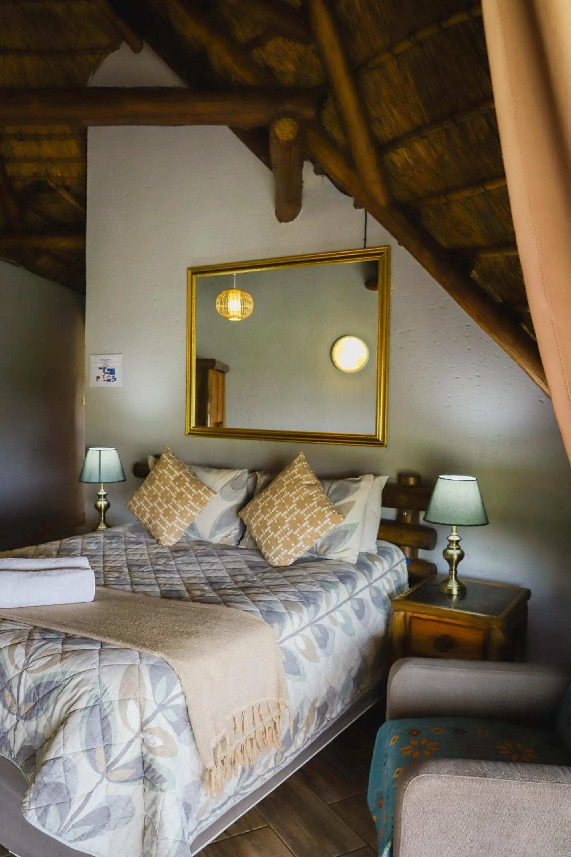 Bed in Maroela Guest Lodge